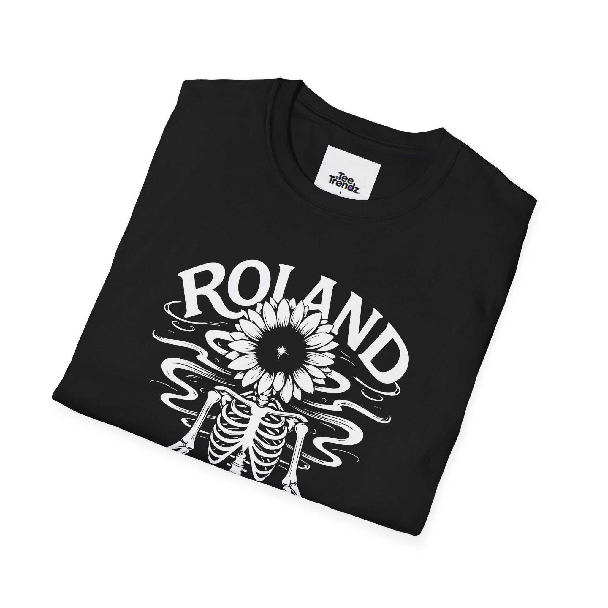 Roland “Fucking Hot” Graphic T-Shirt — Skeleton Sunband Tee