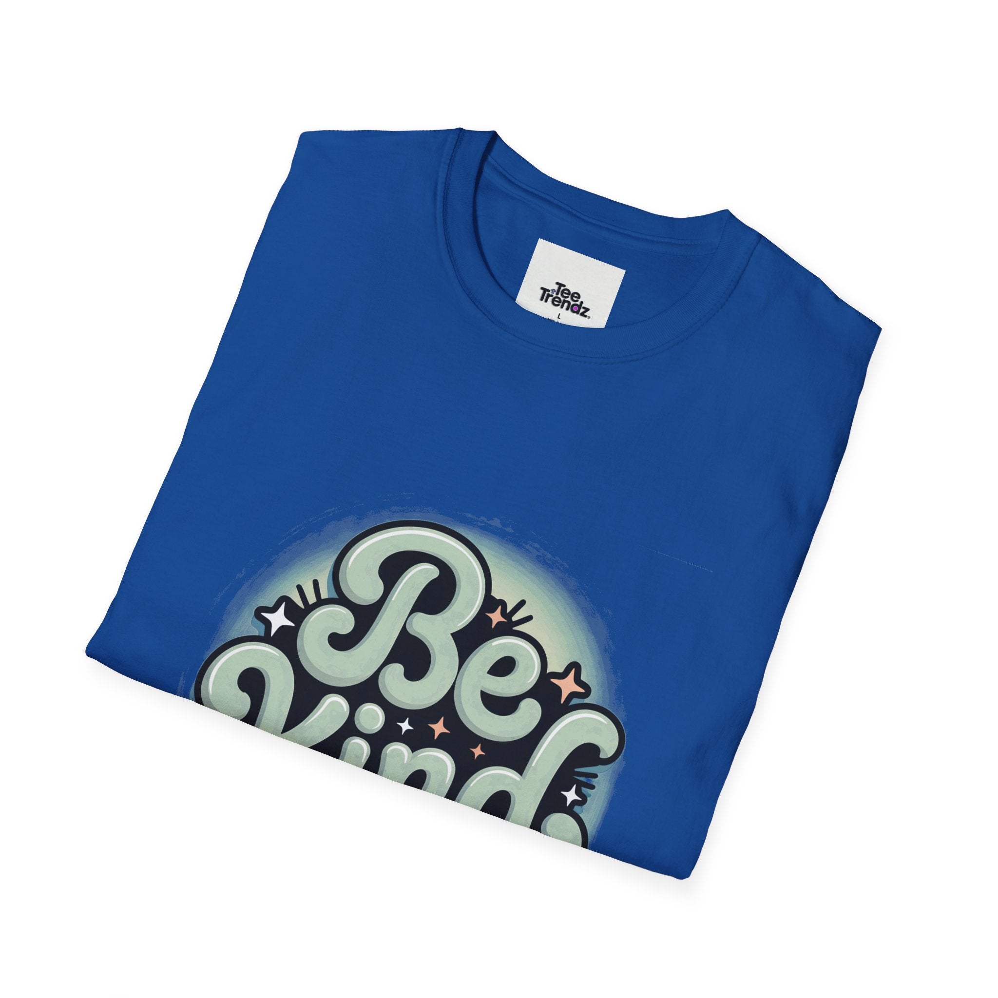 Be Kind T-Shirt — Retro Script Kindness Tee