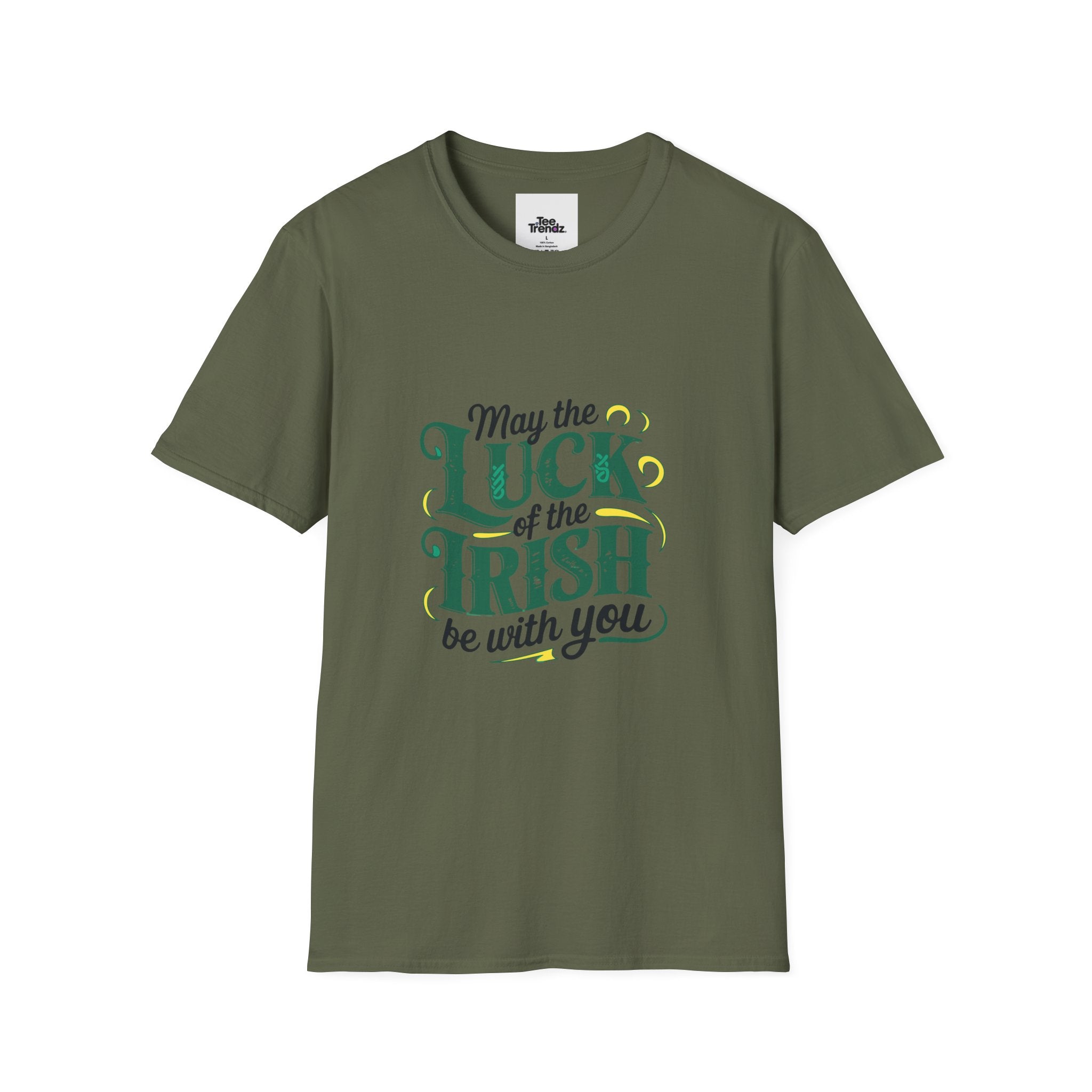 Luck of the Irish T-Shirt – "May the Luck of the Irish Be With You" St. Patrick’s Day Tee