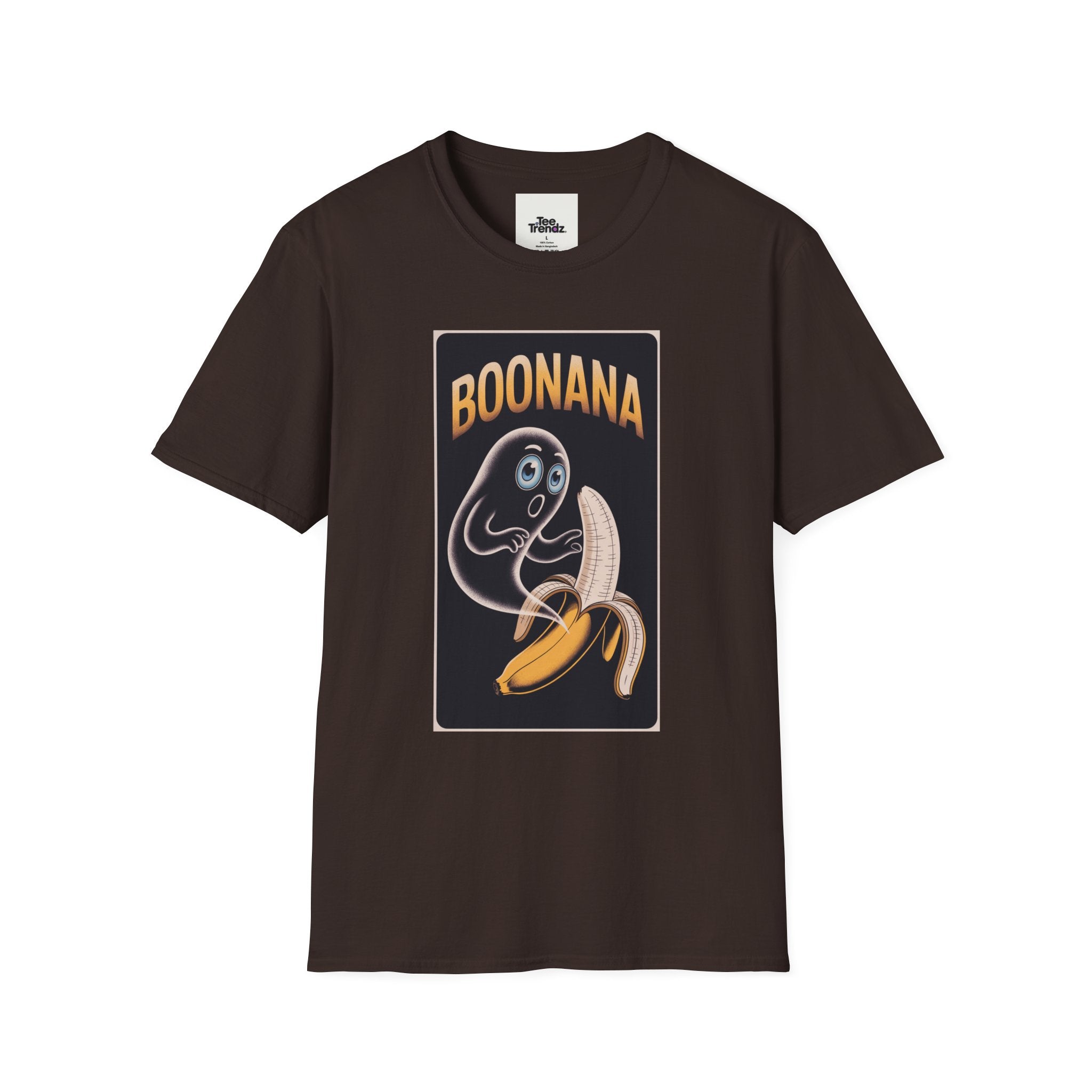 T-Shirt — "Boonana" Ghost with Banana Retro Graphic