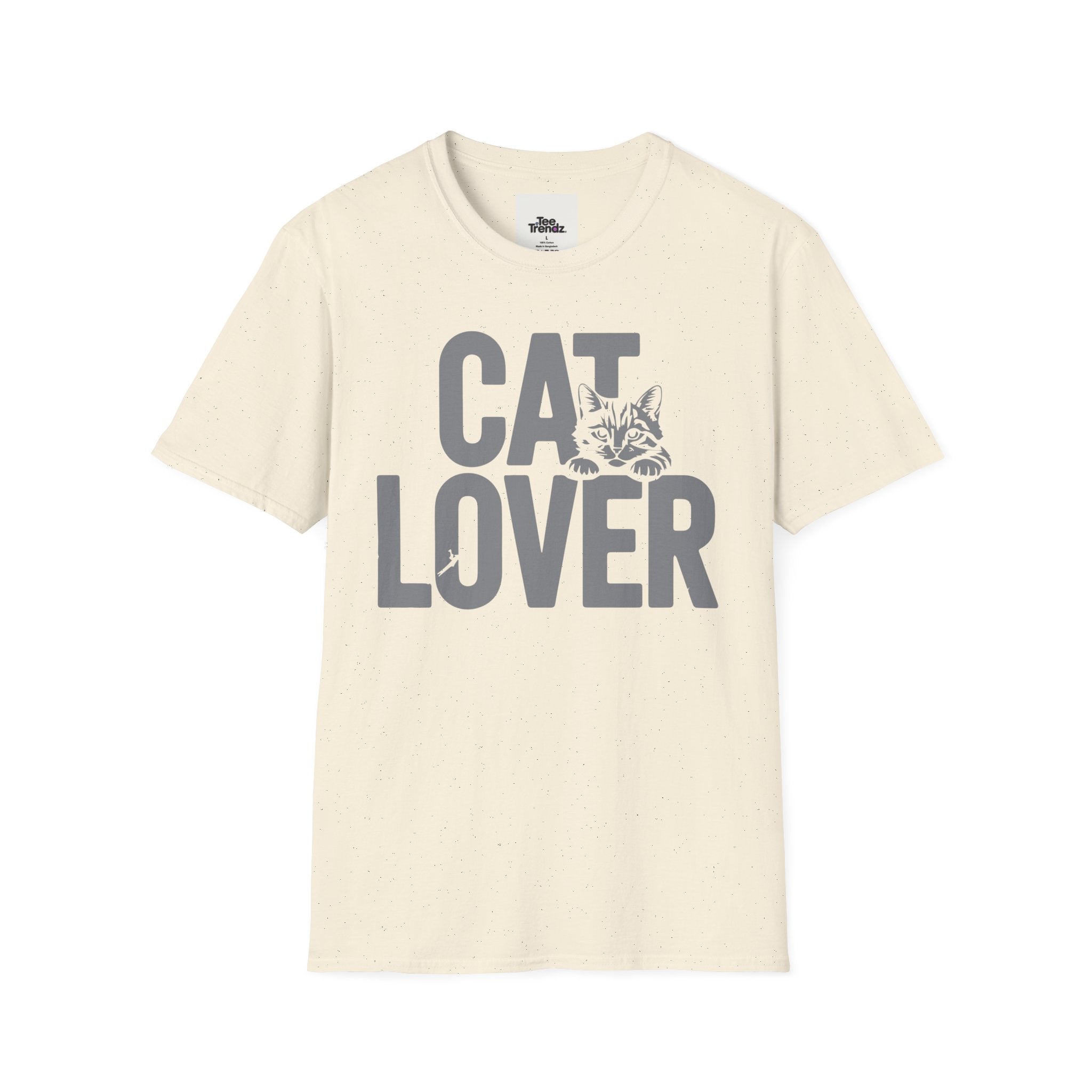 Cat Lover T-Shirt — Bold Graphic Tee for Cat Owners & Pet Lovers