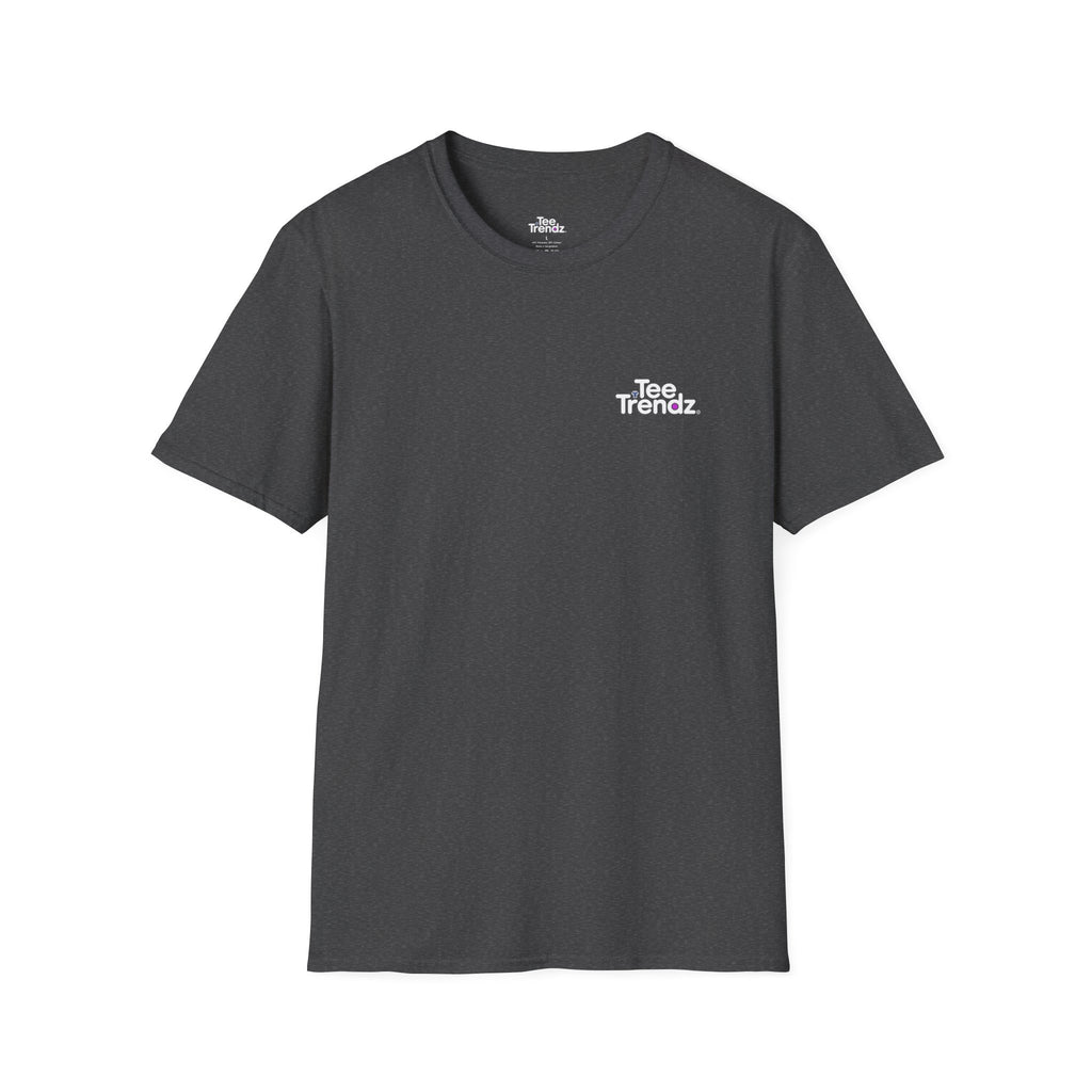 Zipper Reveal Dog Graphic T-Shirt