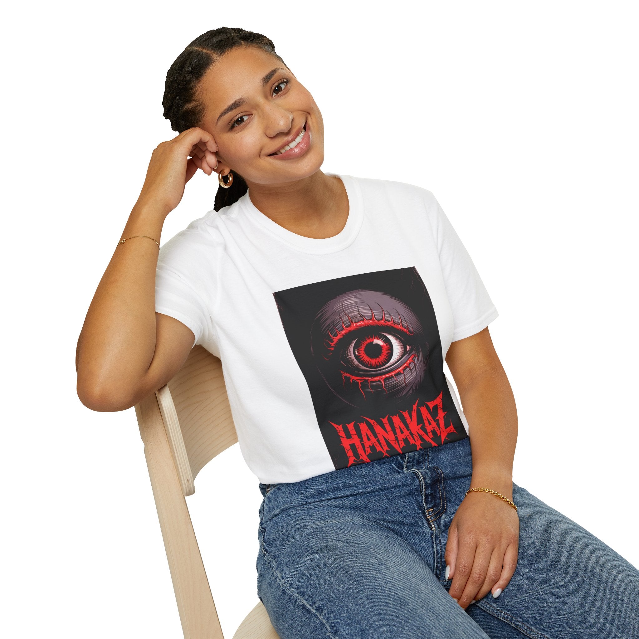 Hanakaz Red Eye Graphic T-Shirt