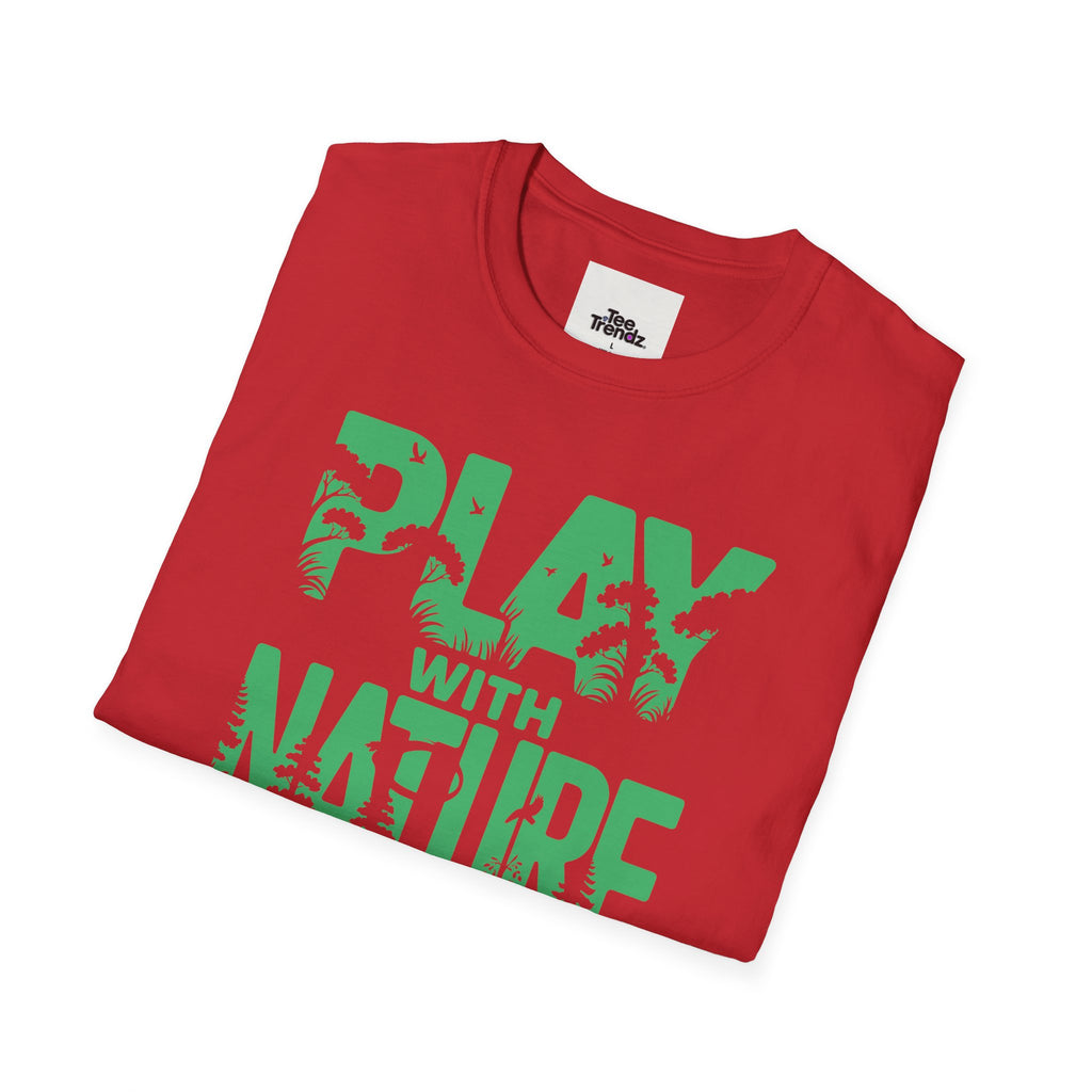 Play With Nature T-Shirt — Eco Adventure Graphic Tee