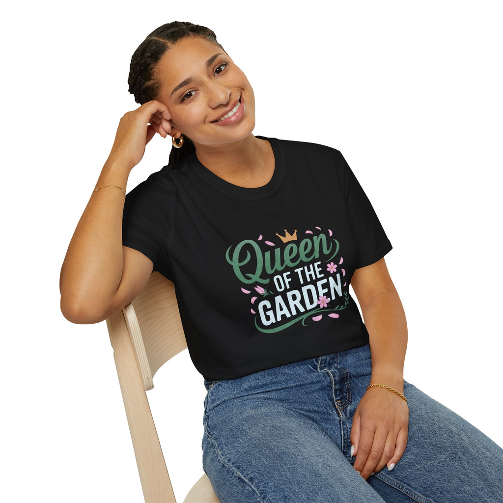 Queen of the Garden T-Shirt — Floral Gardener Gift