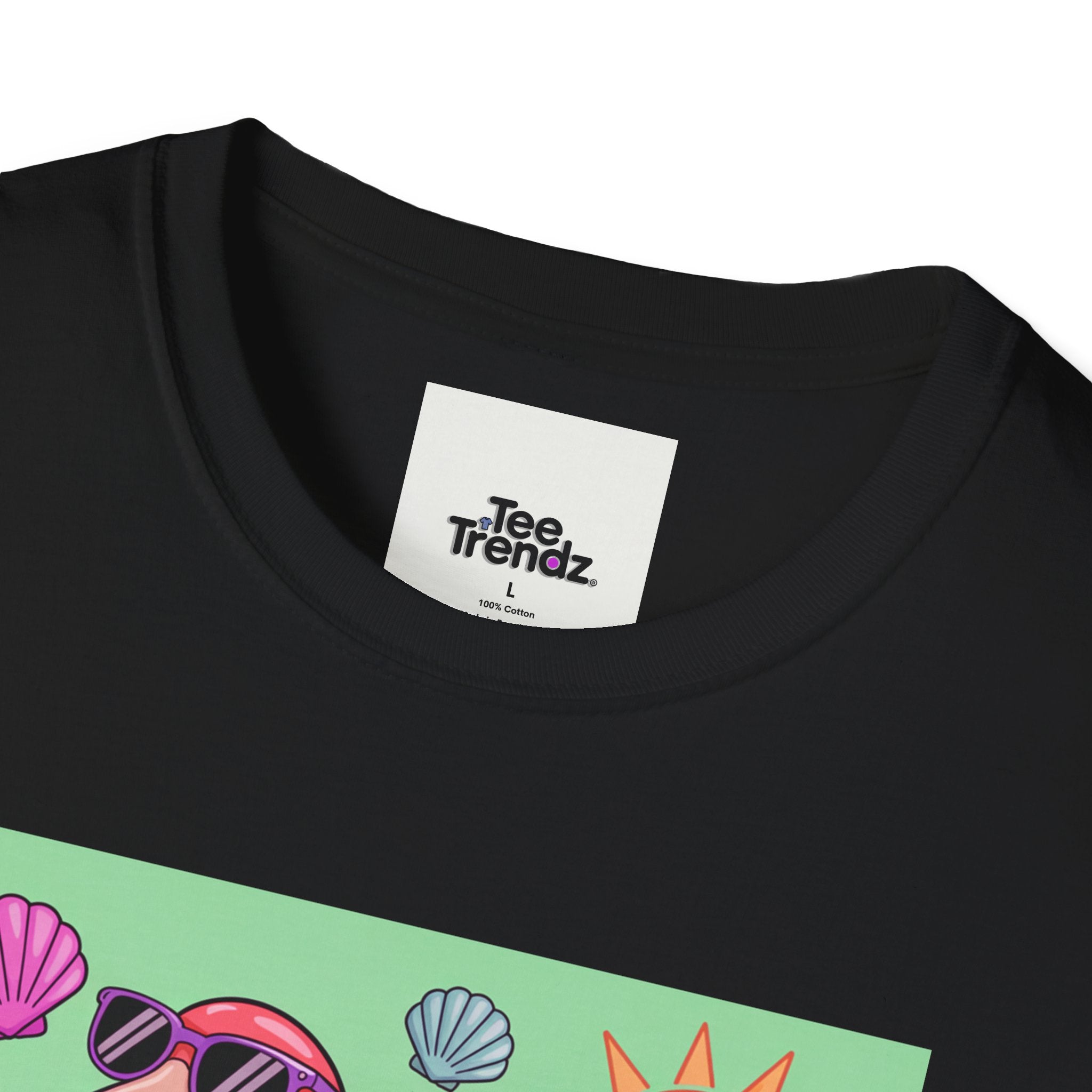 Beach Please Flamingo T-Shirt