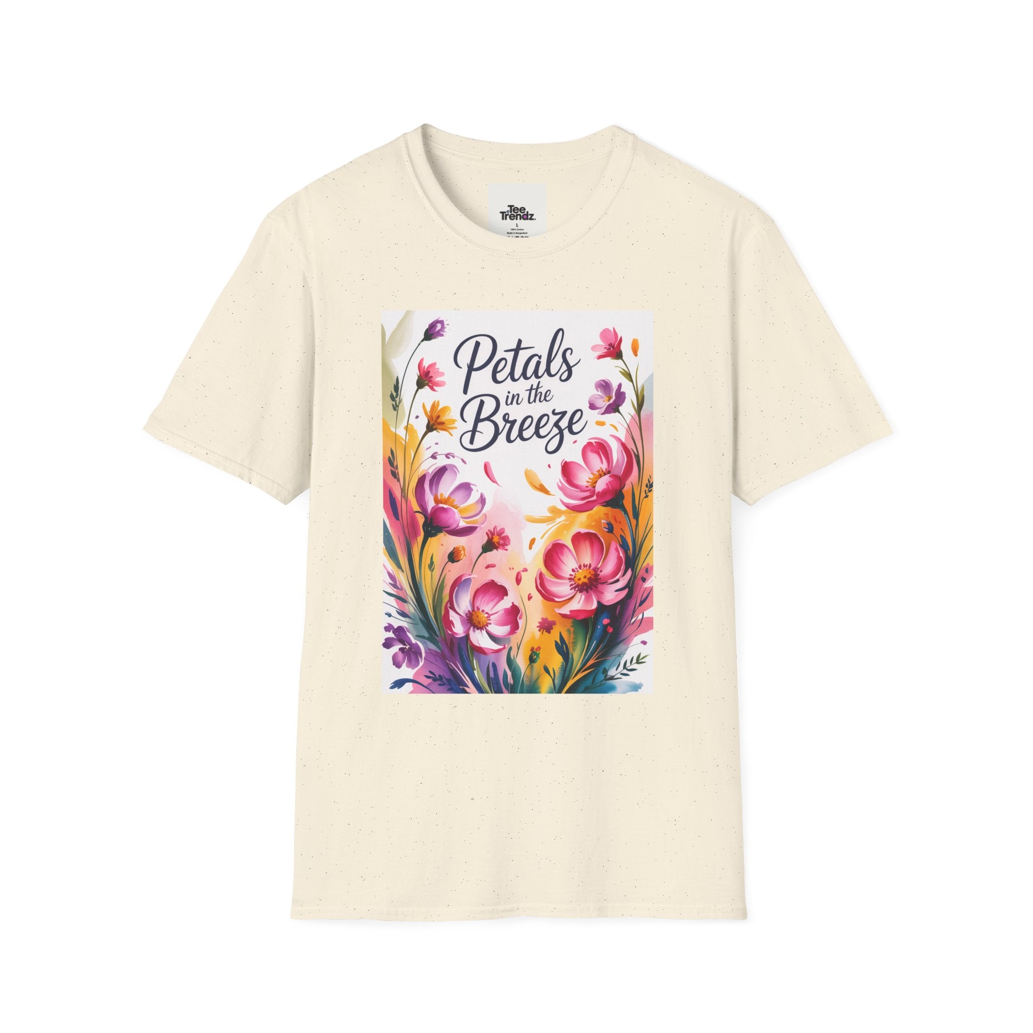 Petals in the Breeze Floral T-Shirt