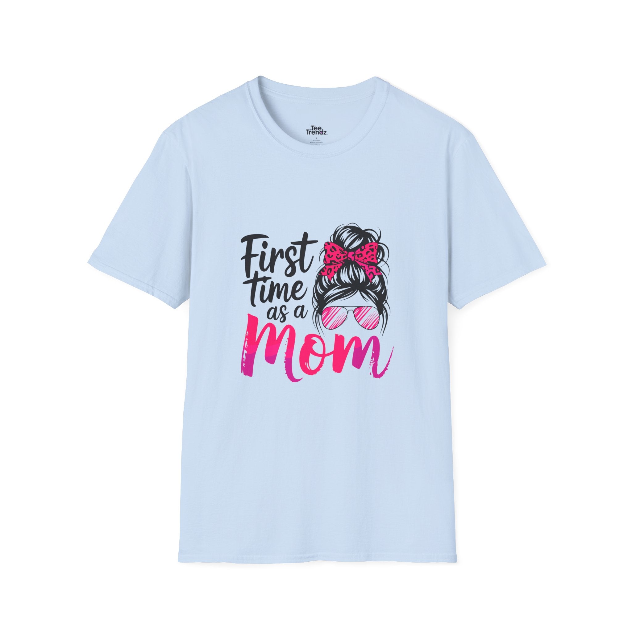 First Time As A Mom T-Shirt - New Mom Graphic Tee
