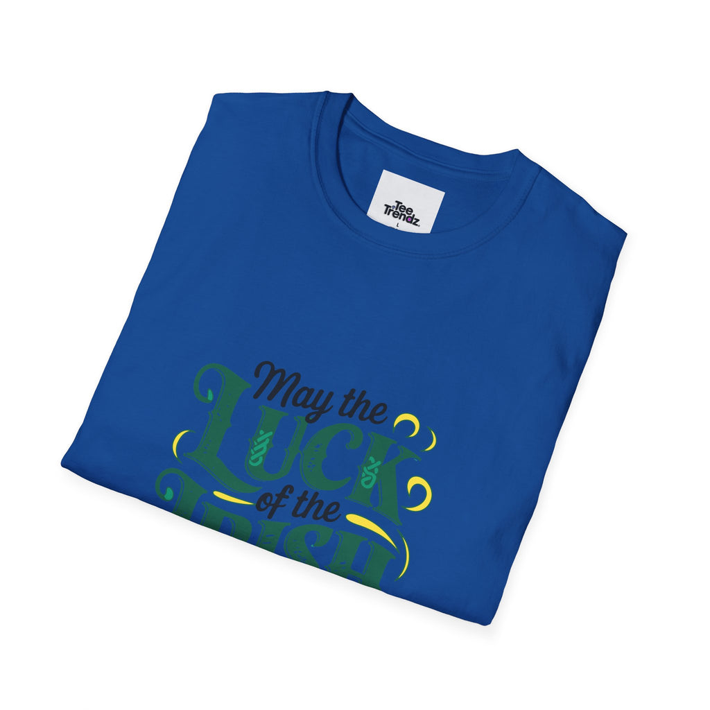 Luck of the Irish T-Shirt – "May the Luck of the Irish Be With You" St. Patrick’s Day Tee
