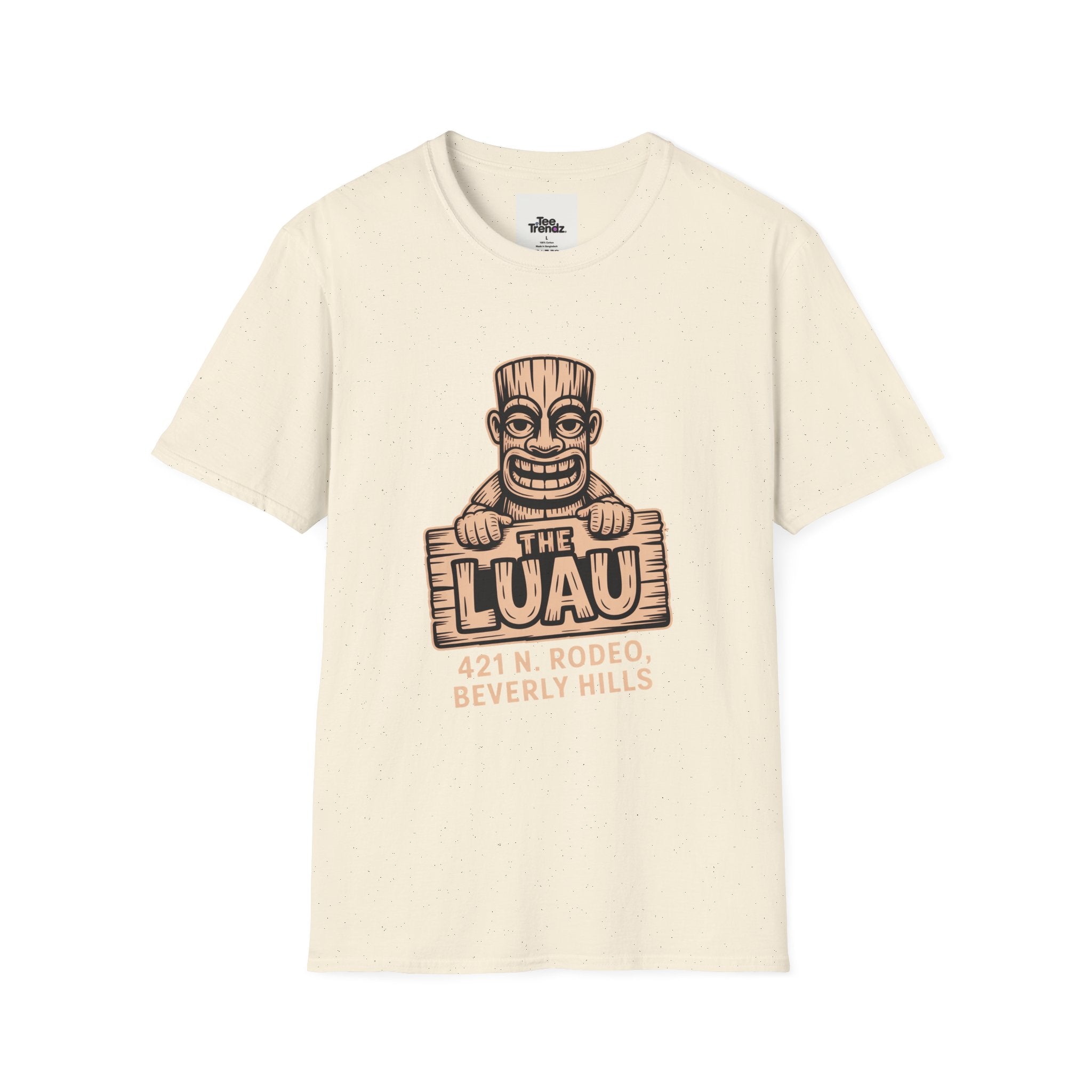 Luau T-Shirt — Vintage Tiki The Luau Graphic Tee (421 N. Rodeo, Beverly Hills)
