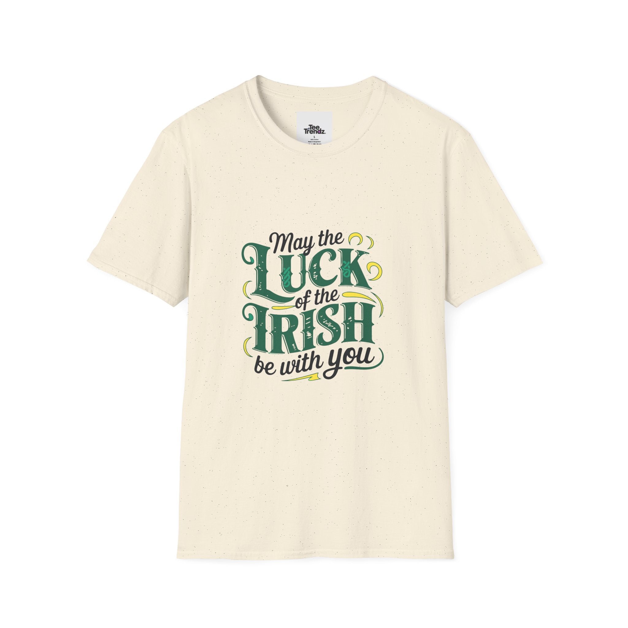 Luck of the Irish T-Shirt – "May the Luck of the Irish Be With You" St. Patrick’s Day Tee