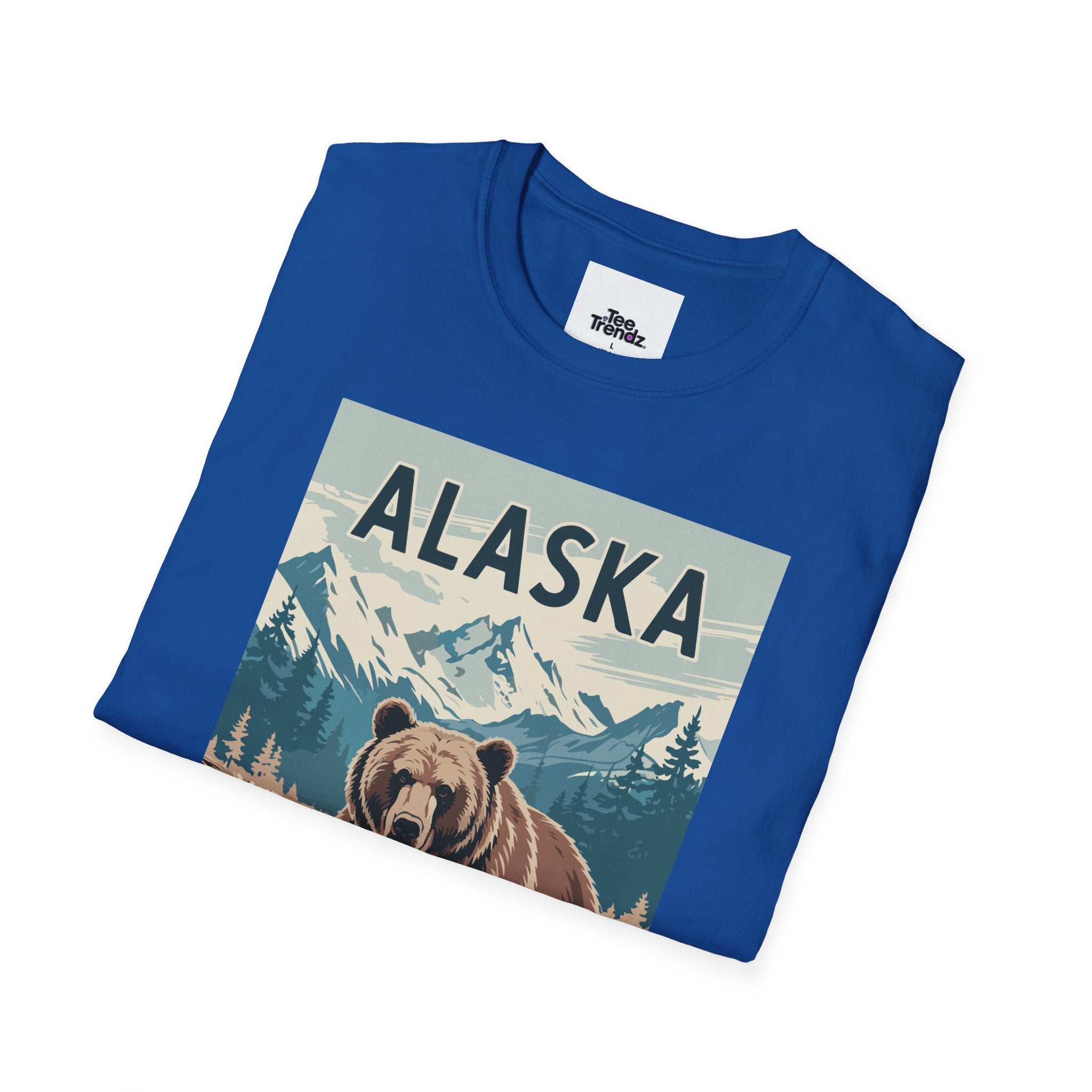 Alaska Bear T-Shirt — Vintage Mountain Wildlife Tee
