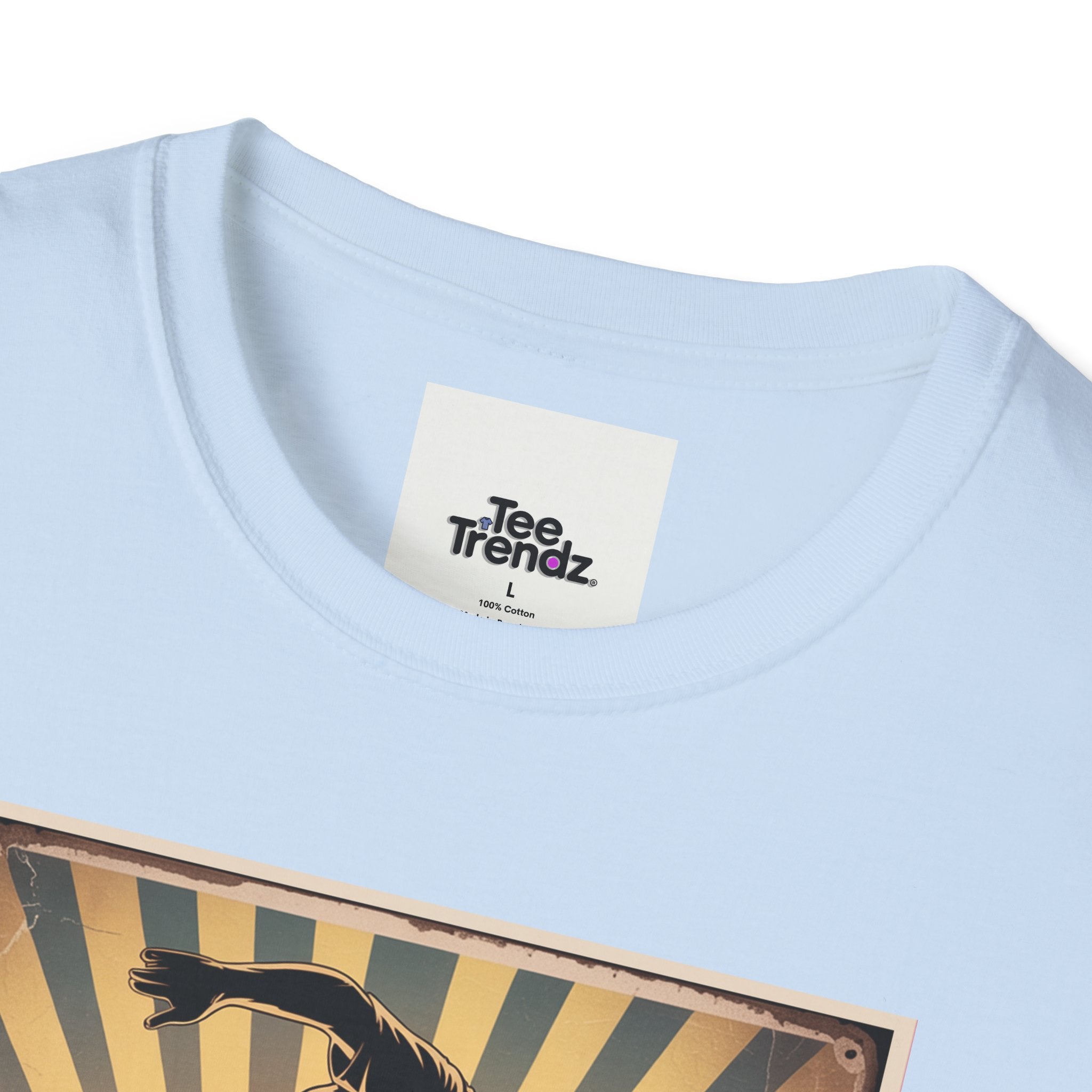Los Angeles Skateboard Vintage Poster T-Shirt
