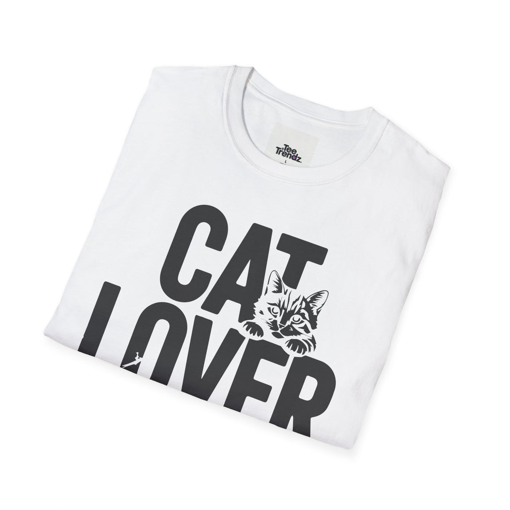 Cat Lover T-Shirt — Bold Graphic Tee for Cat Owners & Pet Lovers