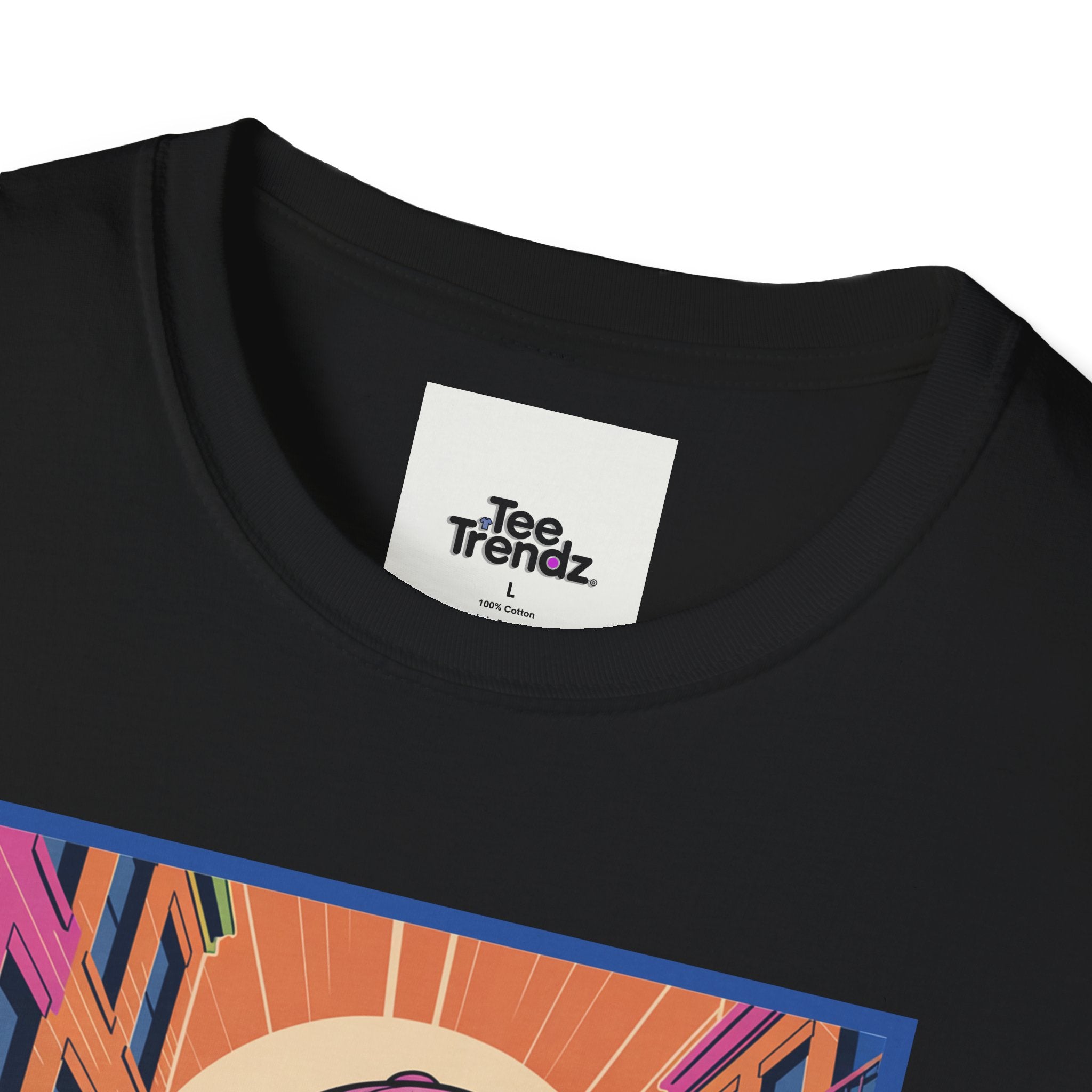 Skateboard Duck Graphic T-Shirt — Retro Streetwear Skateboarder Design