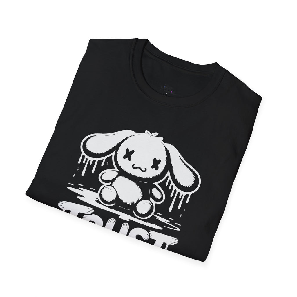 Trust Yourself Cute Bunny Graphic Tee — "Trust Yourself" Motivational T-Shirt