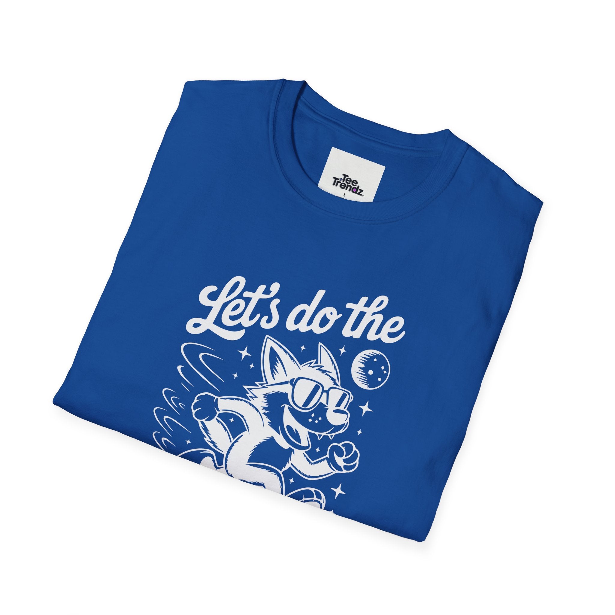 Timewarp Fox T-Shirt — "Let's Do the Timewarp Again" Retro Dance Tee