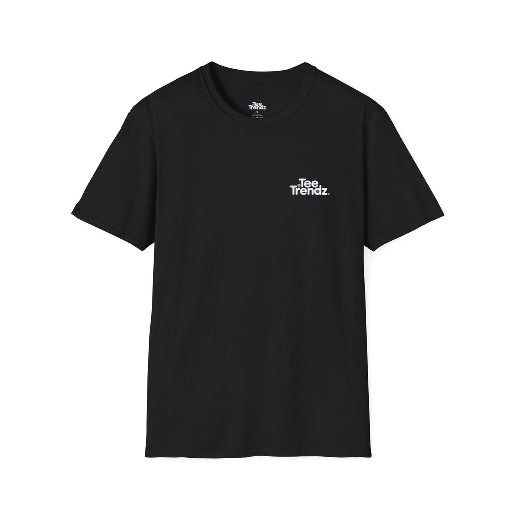 Zipper Reveal Dog Graphic T-Shirt
