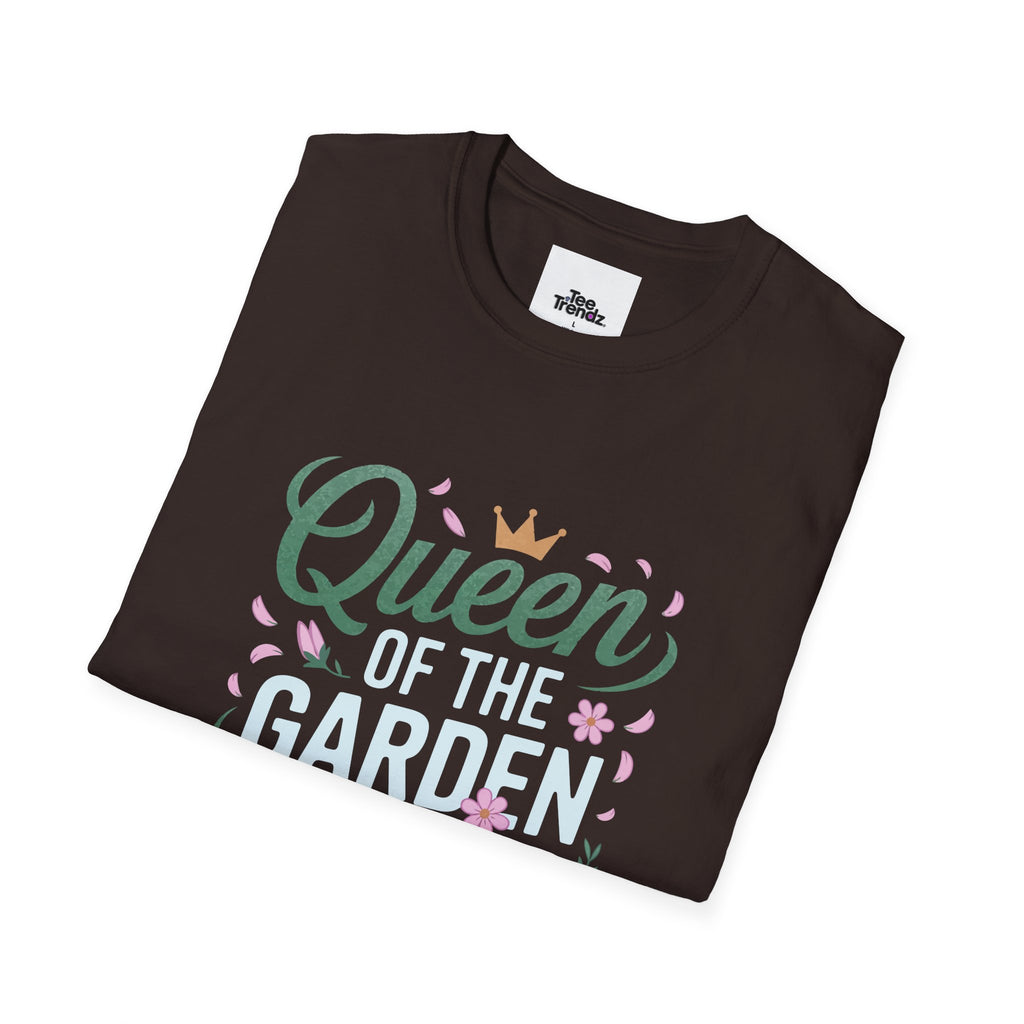Queen of the Garden T-Shirt — Floral Gardener Gift
