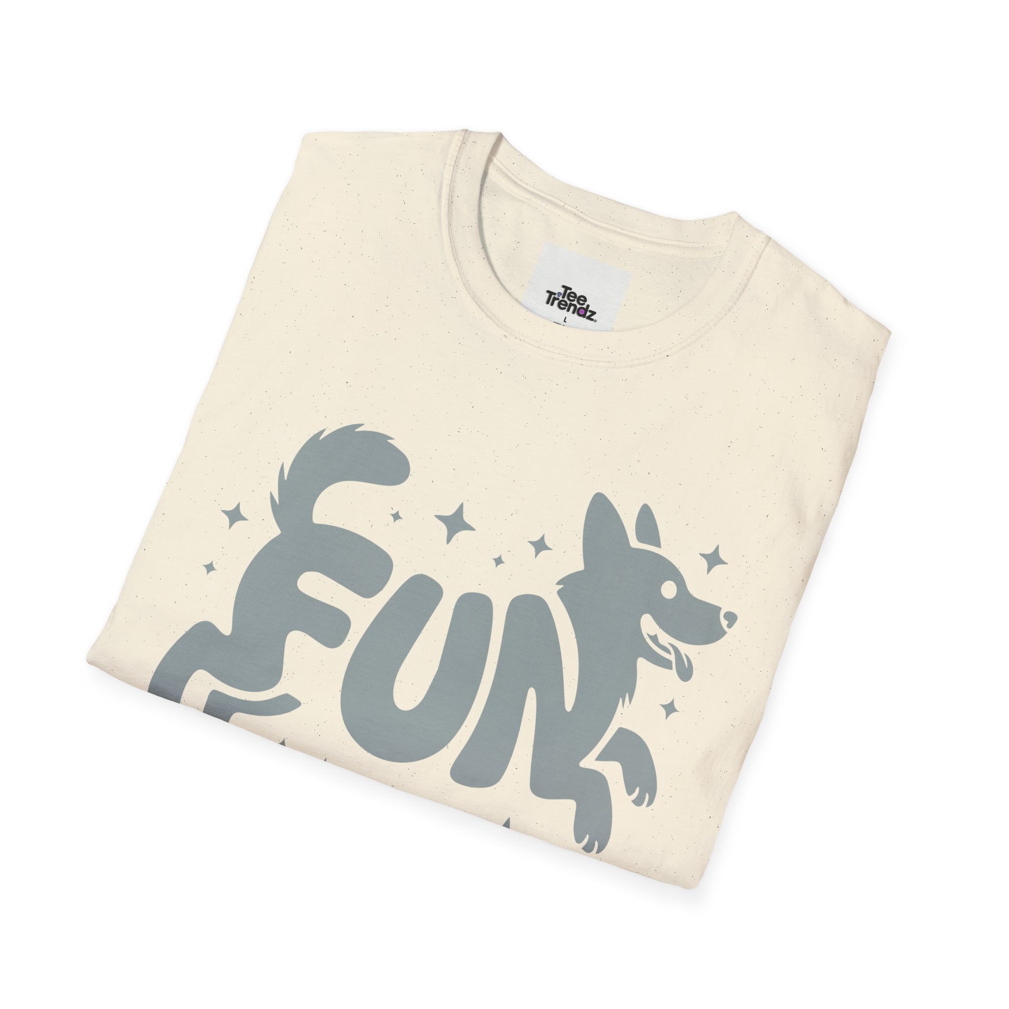 Fun Fox T-Shirt — Playful Kids Graphic Tee with 'FUN' Design