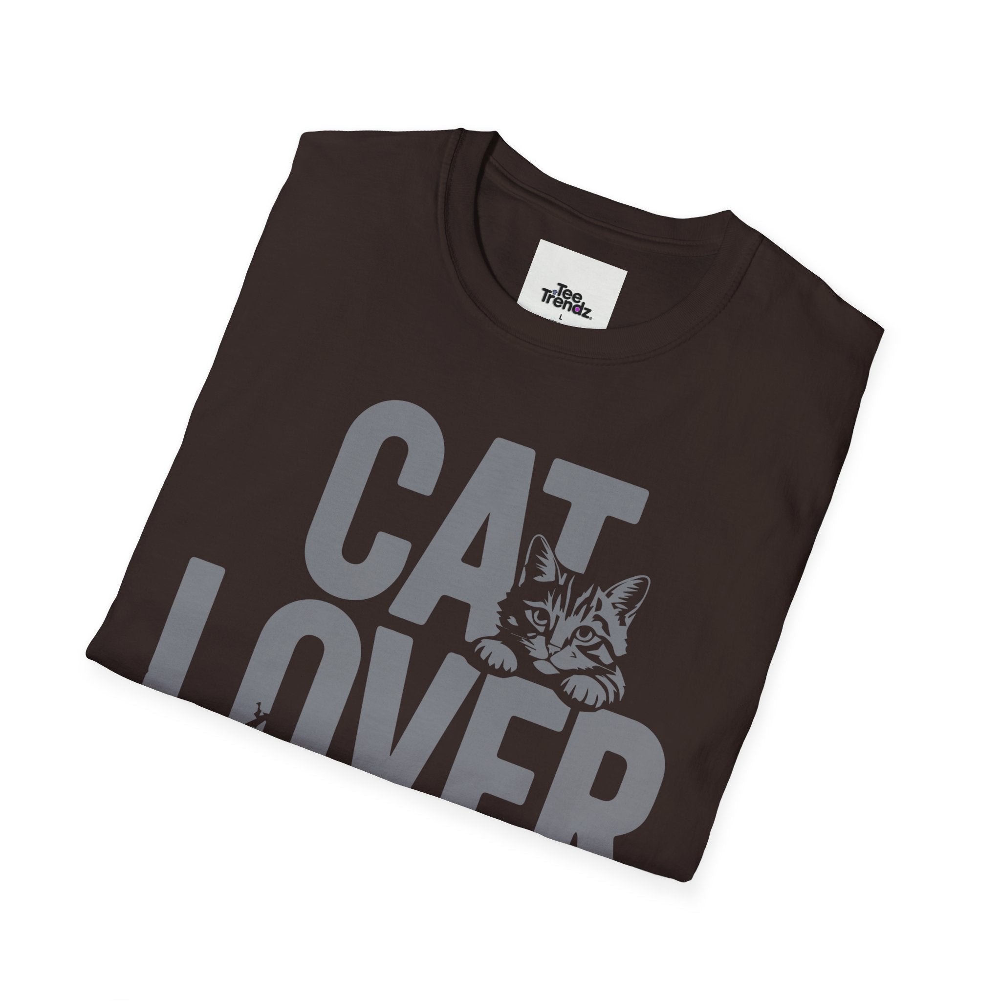 Cat Lover T-Shirt — Bold Graphic Tee for Cat Owners & Pet Lovers