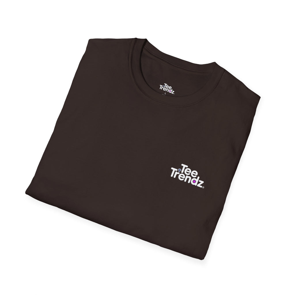Zipper Reveal Dog Graphic T-Shirt