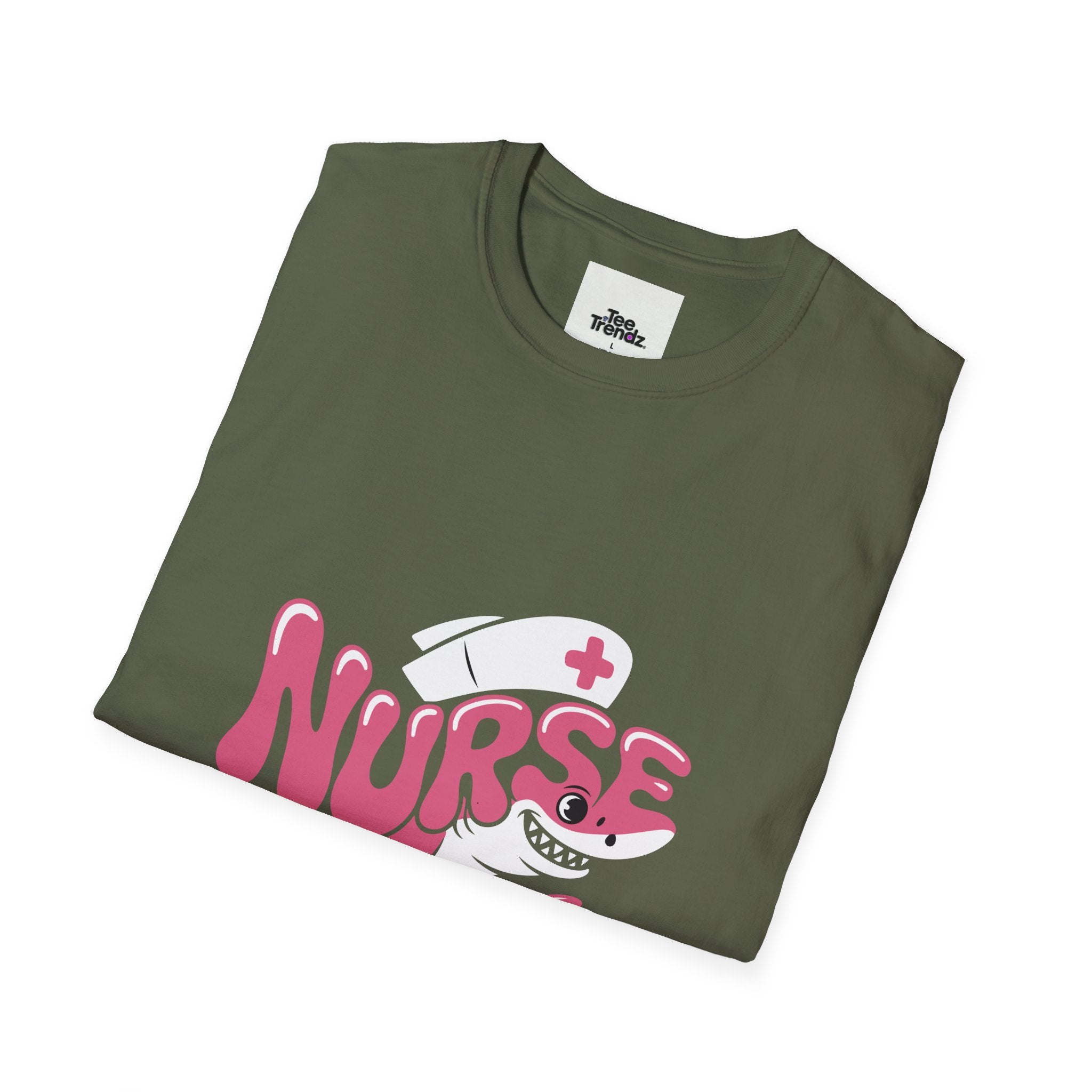 Nurse Shark Graphic T-Shirt — Cute ‘Nurse’ Marine Design for Healthcare Workers