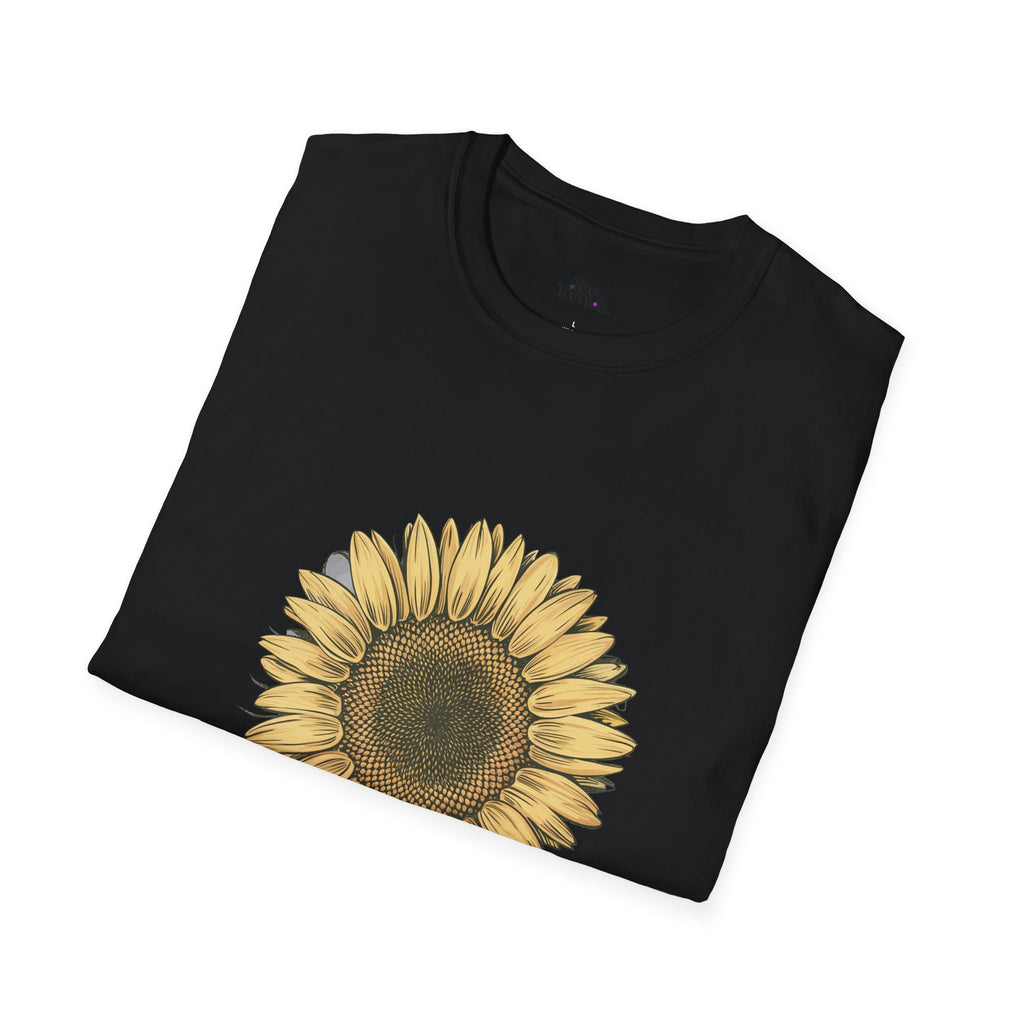 Sunflower Graphic T‑Shirt — Vintage Botanical Floral Tee