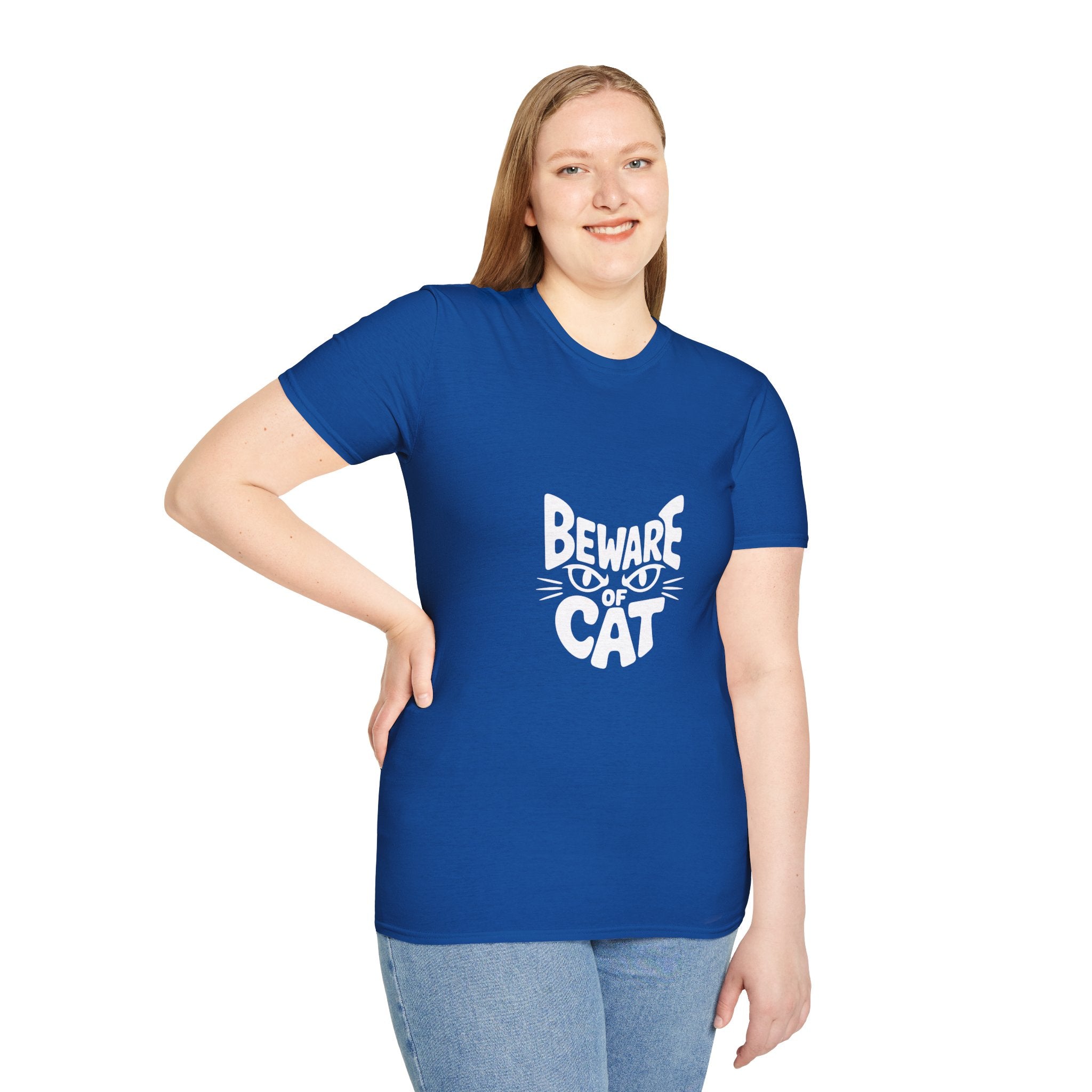 Beware of Cat T-Shirt — Funny Cat Lover Tee