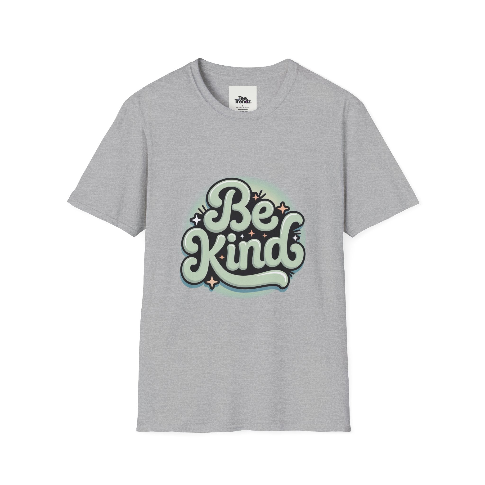Be Kind T-Shirt — Retro Script Kindness Tee