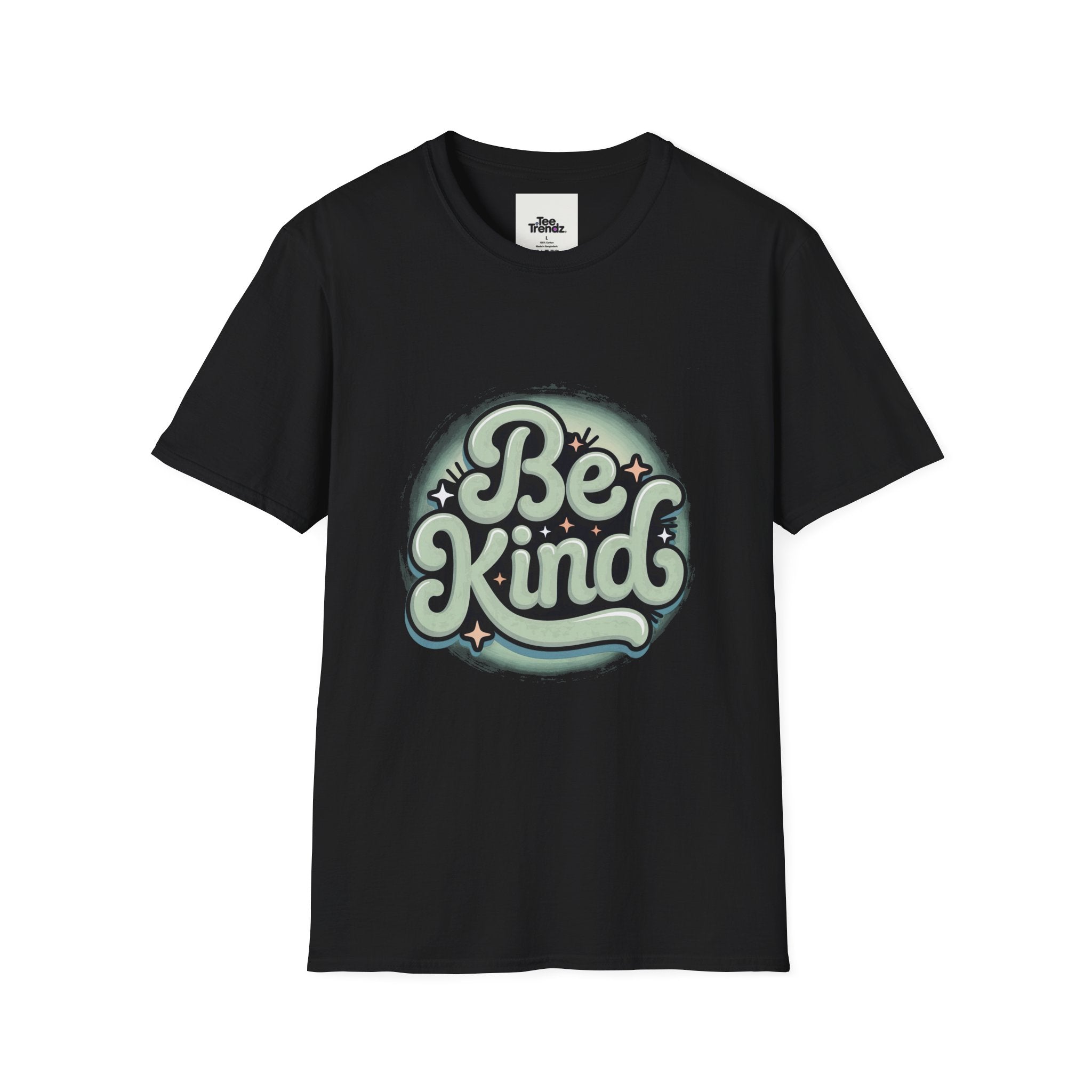 Be Kind T-Shirt — Retro Script Kindness Tee
