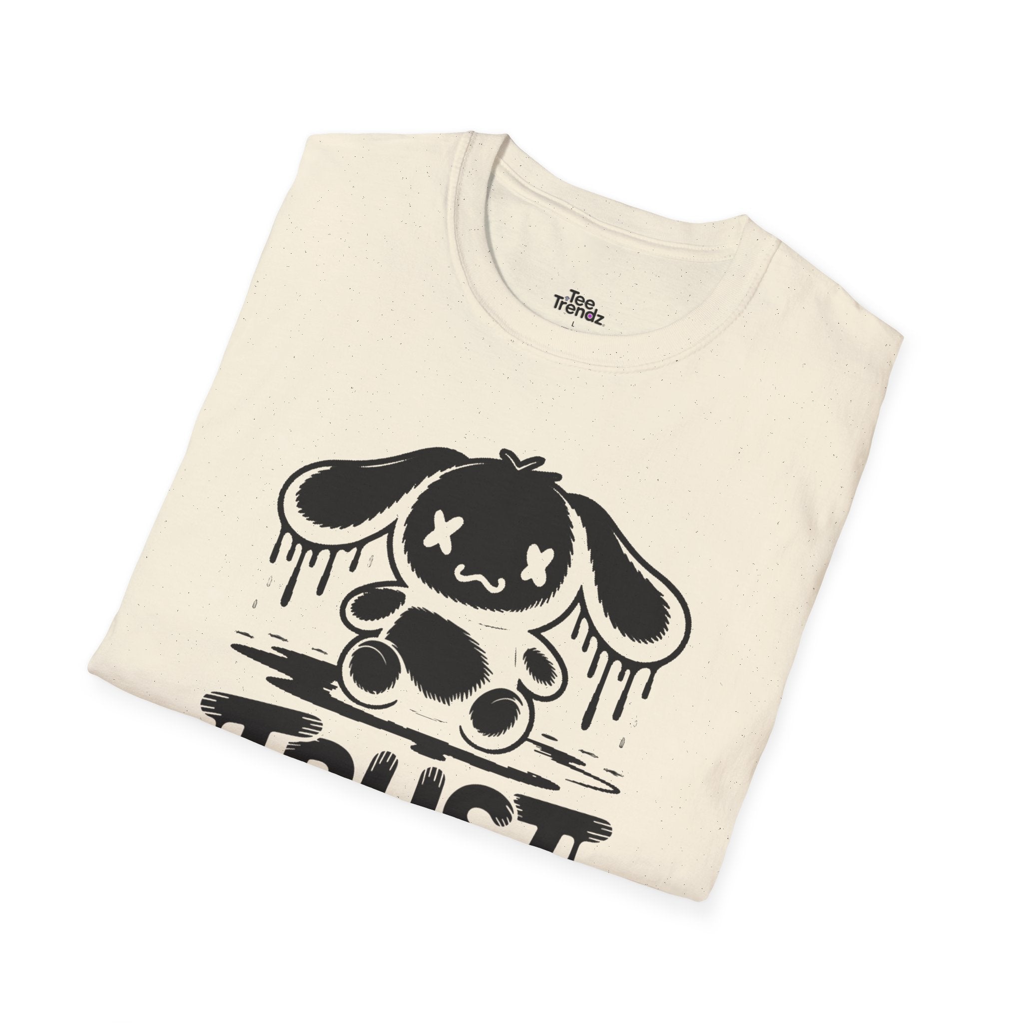 Trust Yourself Cute Bunny Graphic Tee — "Trust Yourself" Motivational T-Shirt