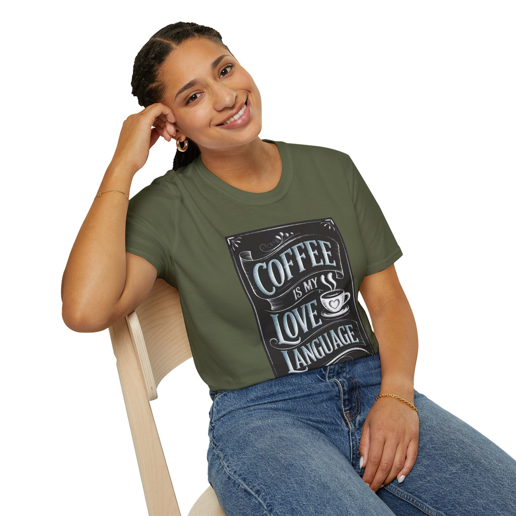 Coffee Is My Love Language T-Shirt