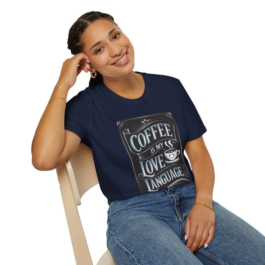 Coffee Is My Love Language T-Shirt