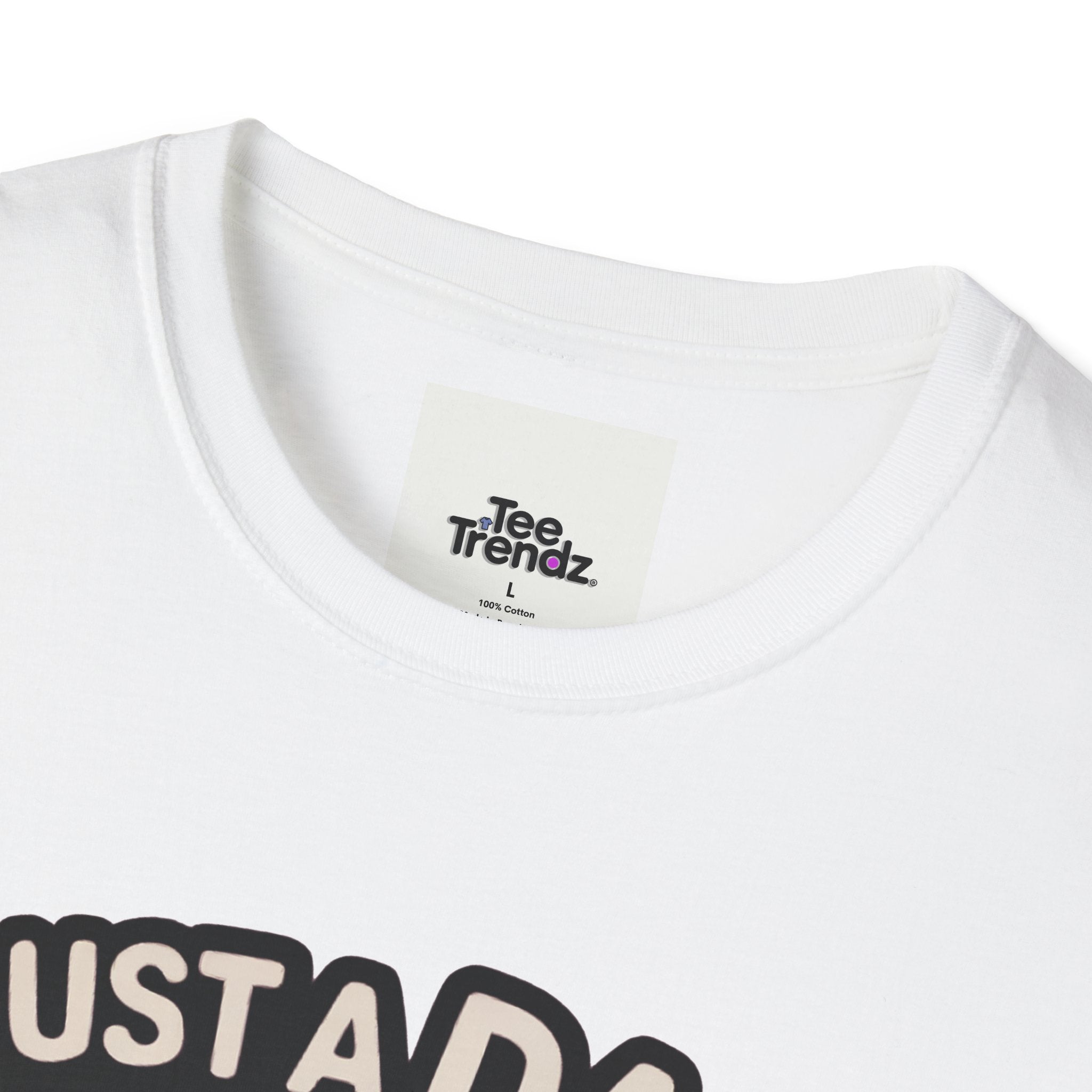 Dad T-Shirt — “Just a Dad Who Always Came Back With the Milk” Vintage Raccoon Design
