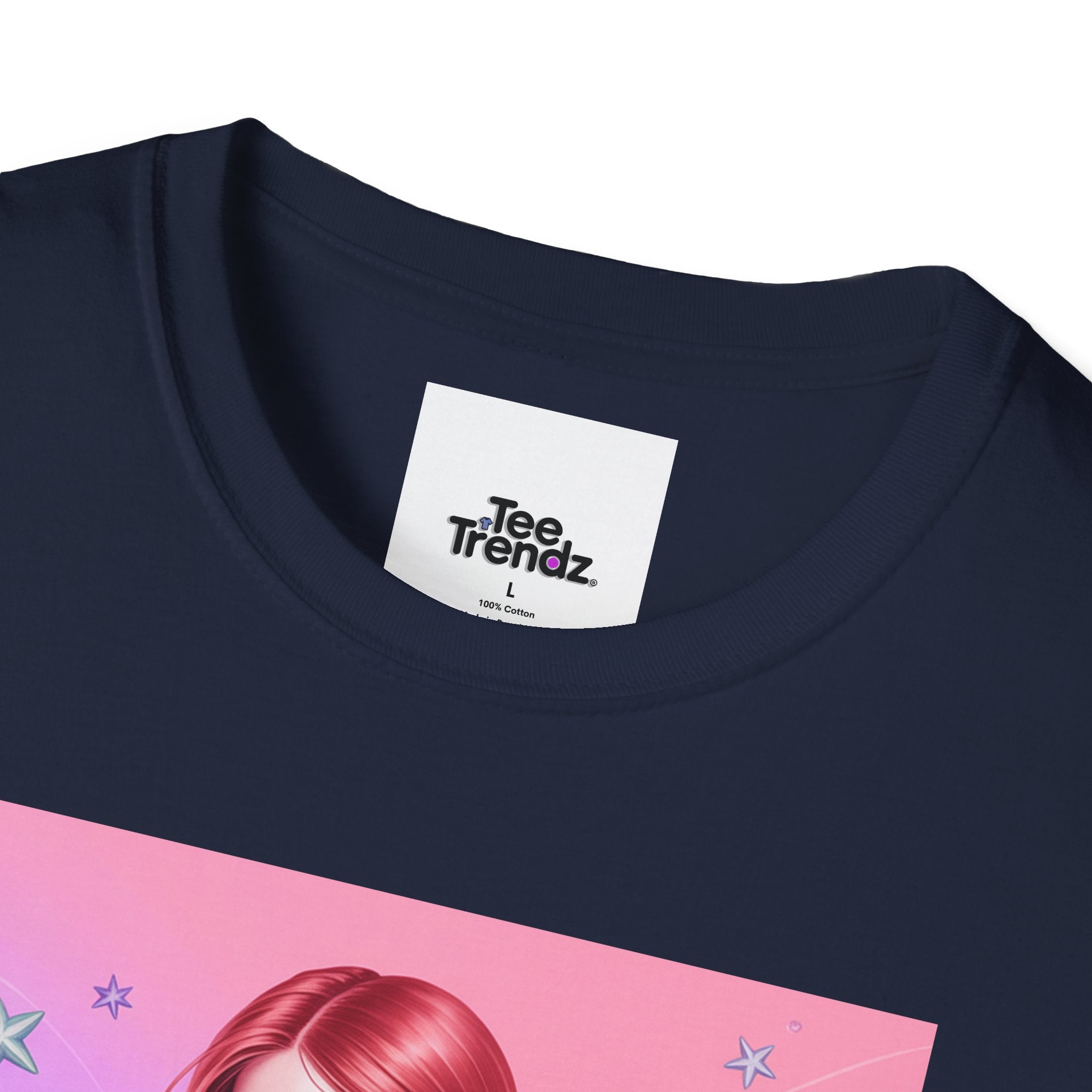 Mermaid Fantasy T-Shirt — Pastel Cosmic Sea Girl Graphic Tee