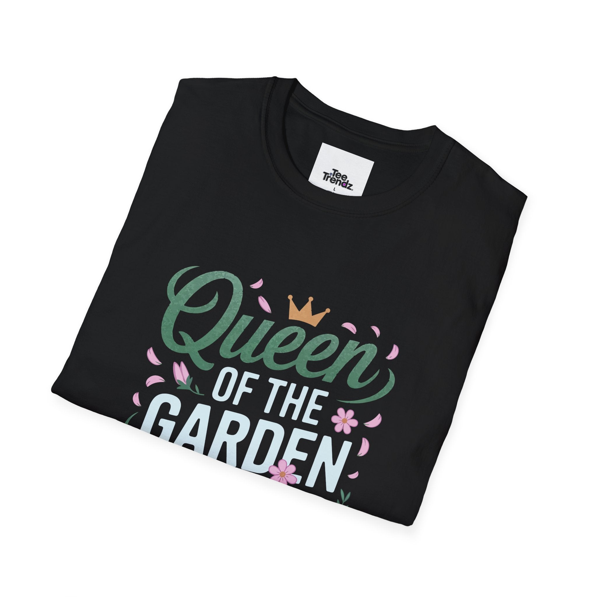 Queen of the Garden T-Shirt — Floral Gardener Gift