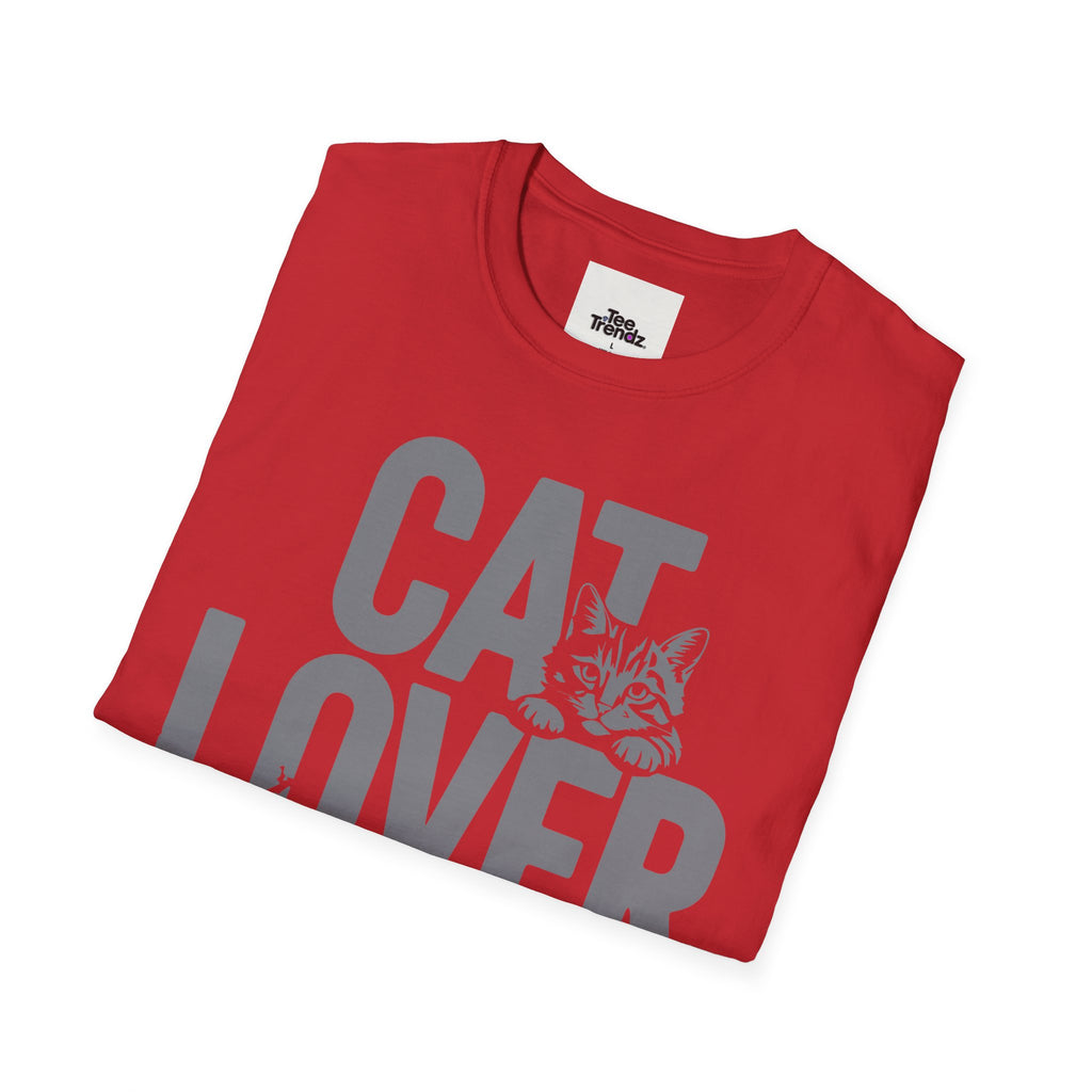 Cat Lover T-Shirt — Bold Graphic Tee for Cat Owners & Pet Lovers