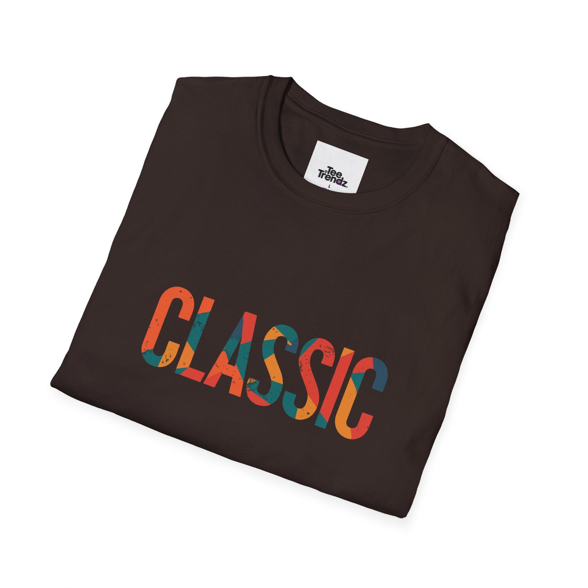Classic Retro Text T-Shirt