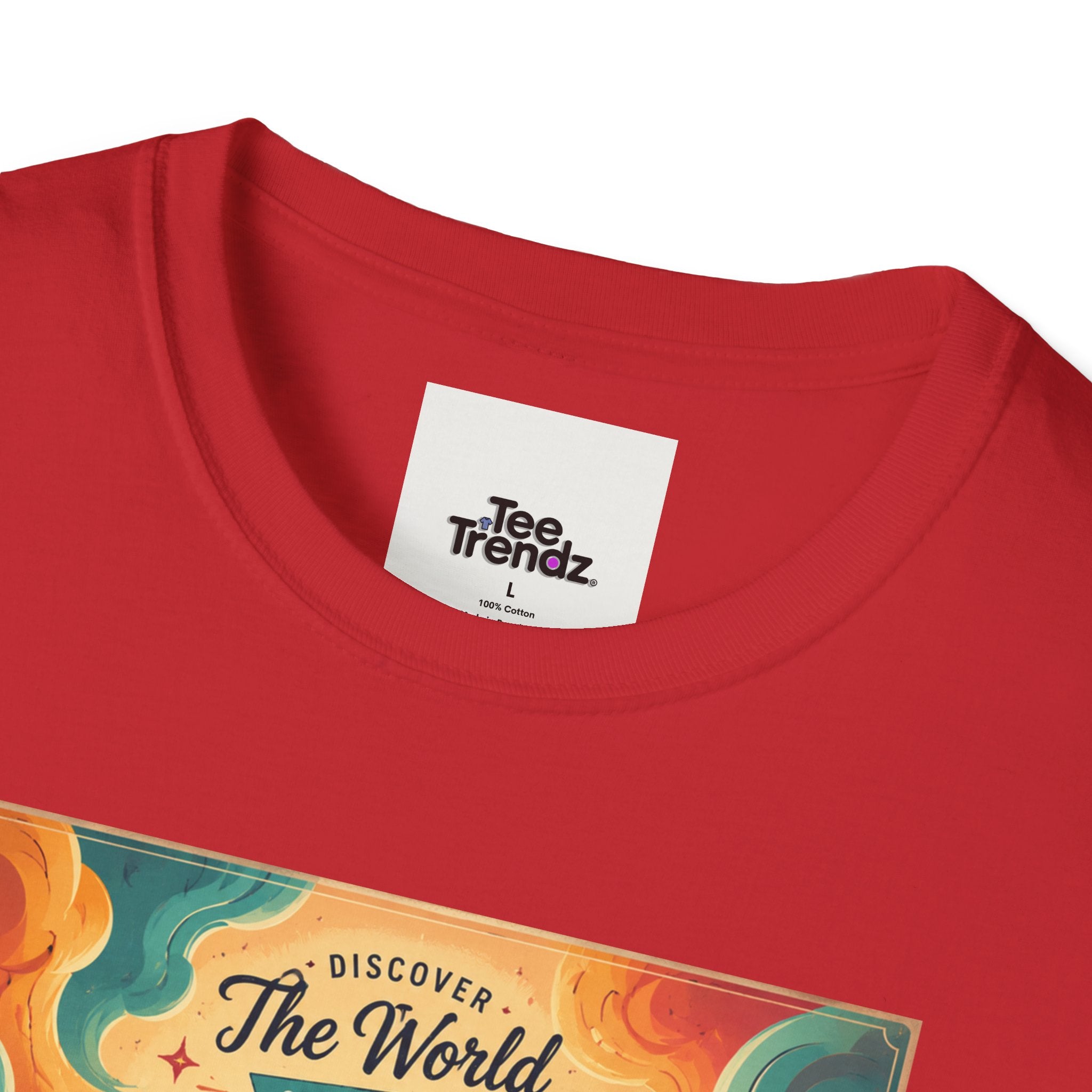 Travel Poster T-Shirt — 'The World, Countless Memories' Vintage Eiffel Tower Tee
