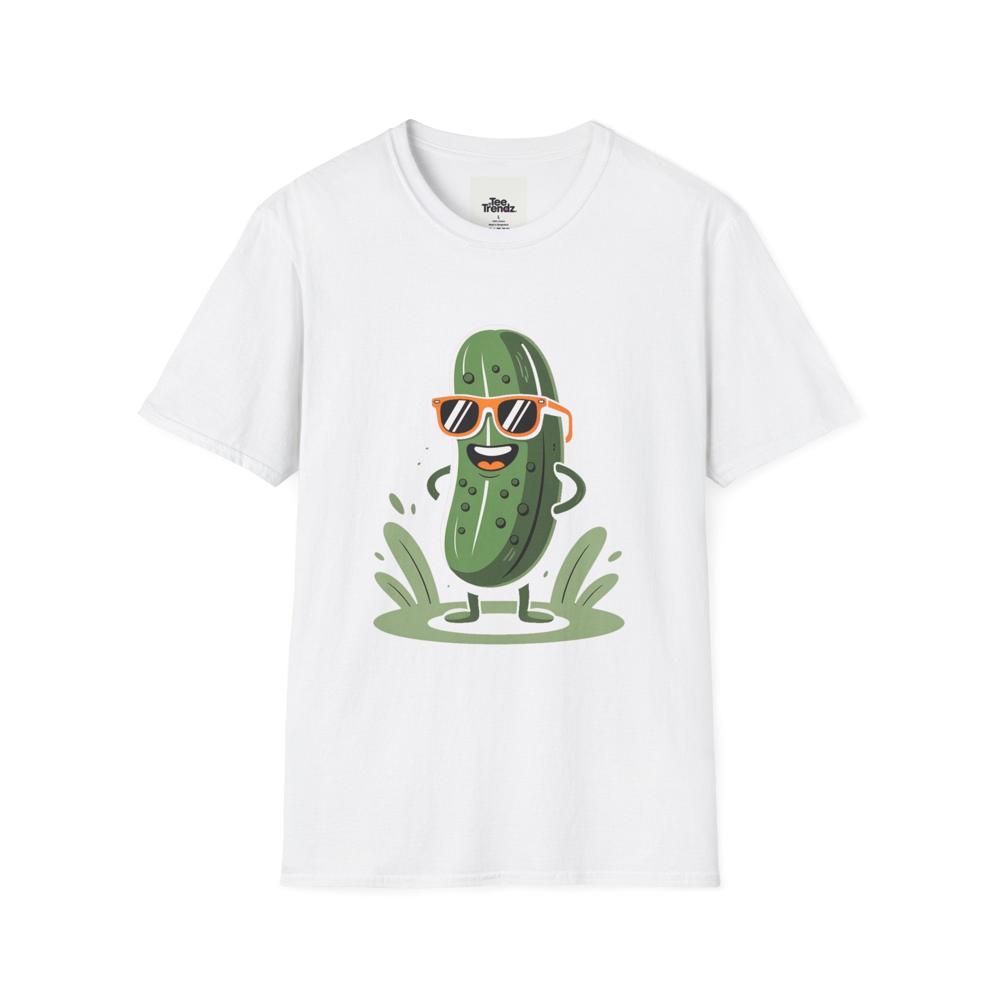 Cool Pickle Graphic T-Shirt — Sunglasses Pickle Funny Cute Tee