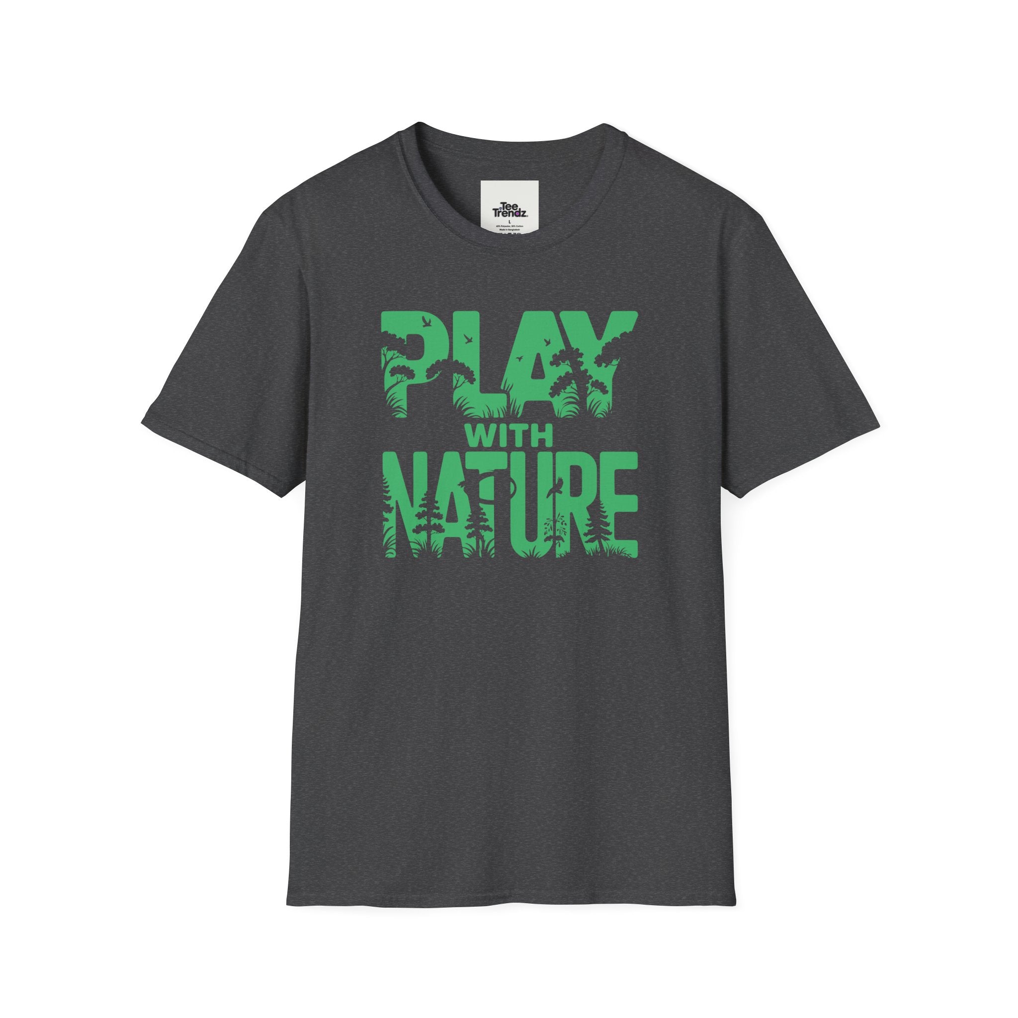 Play With Nature T-Shirt — Eco Adventure Graphic Tee