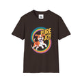 Pure Joy Dog T-Shirt – Playful Beagle Graphic Tee with Rainbow