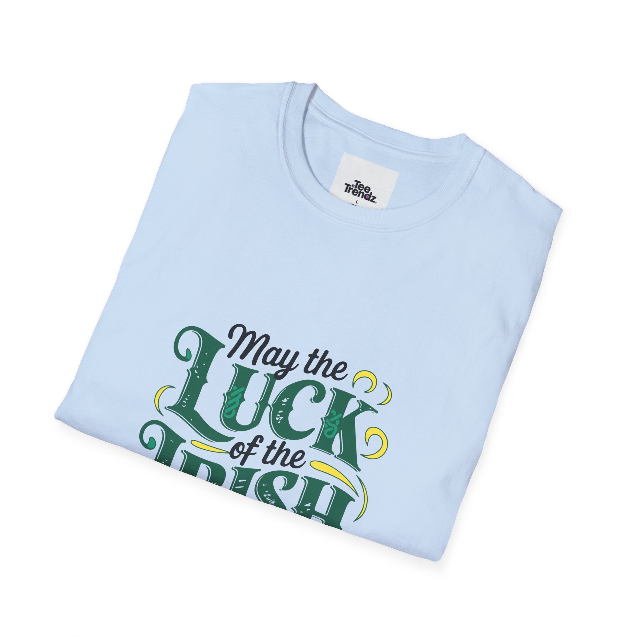 Luck of the Irish T-Shirt – "May the Luck of the Irish Be With You" St. Patrick’s Day Tee