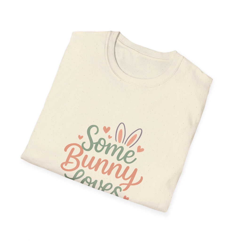 Some Bunny Loves You T-Shirt — Cute Easter Bunny Paw Print Tee