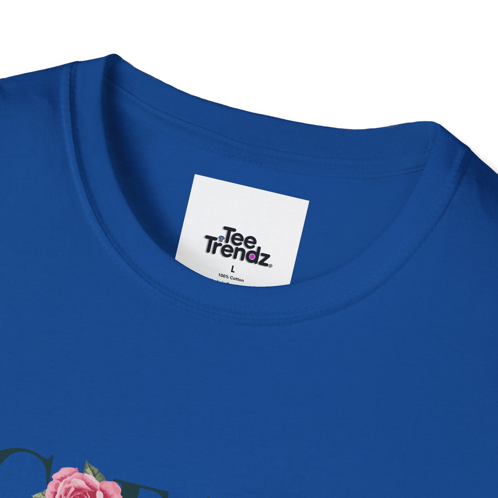 Create Your Own Future T-Shirt — Floral Motivational Tee