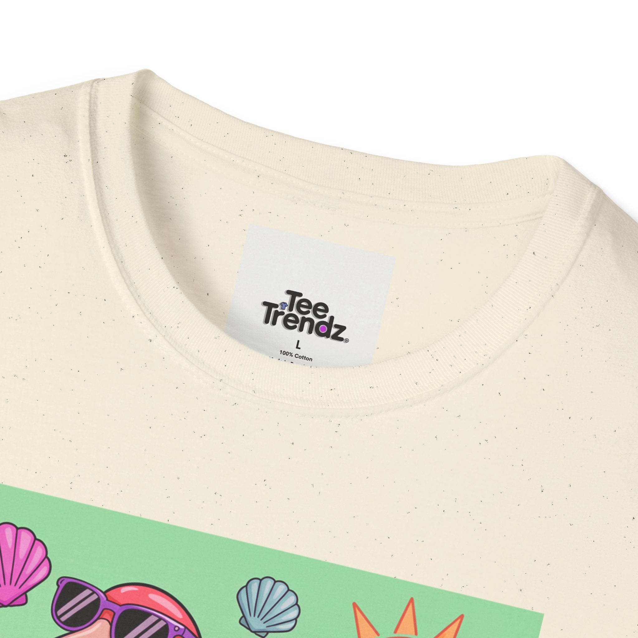 Beach Please Flamingo T-Shirt