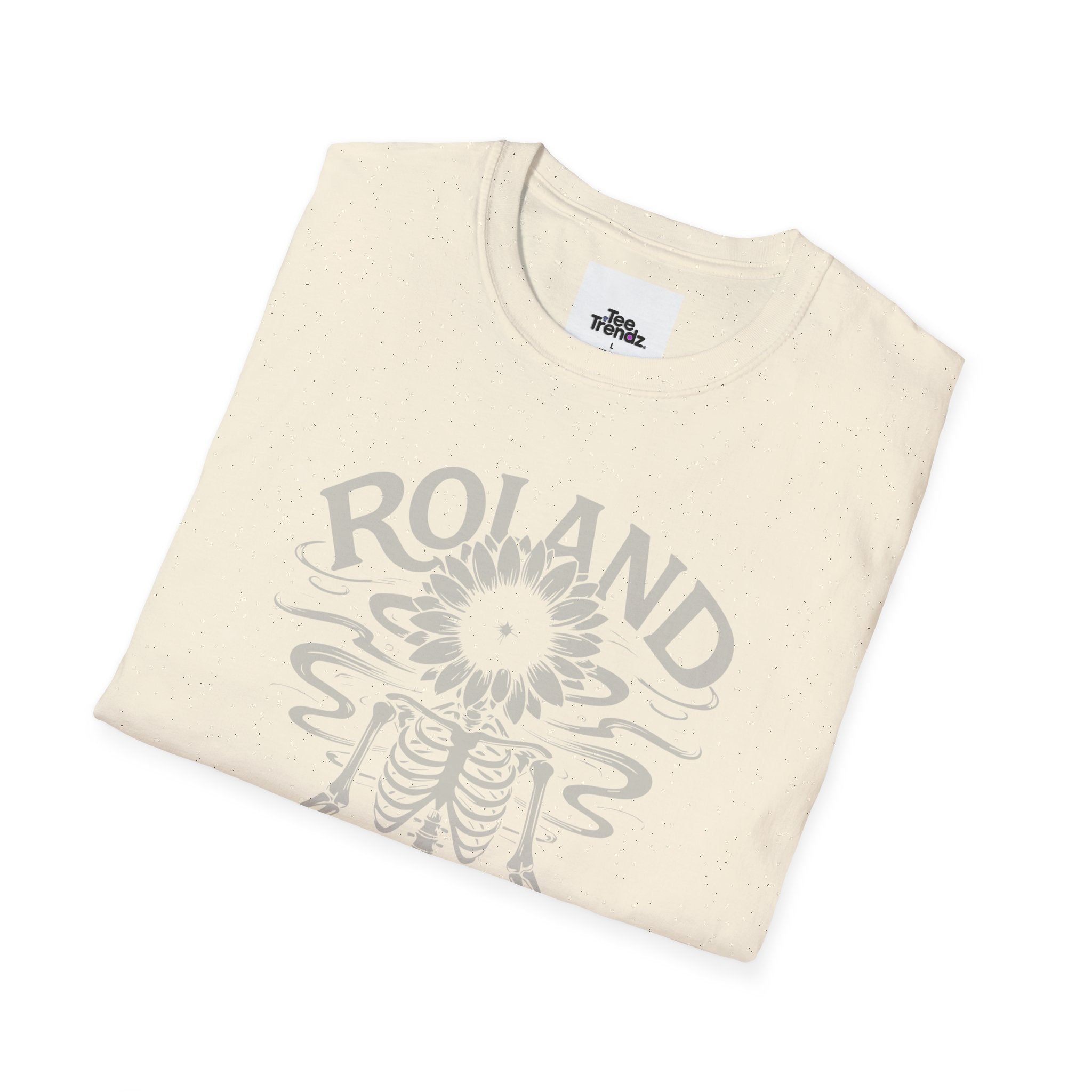 Roland “Fucking Hot” Graphic T-Shirt — Skeleton Sunband Tee