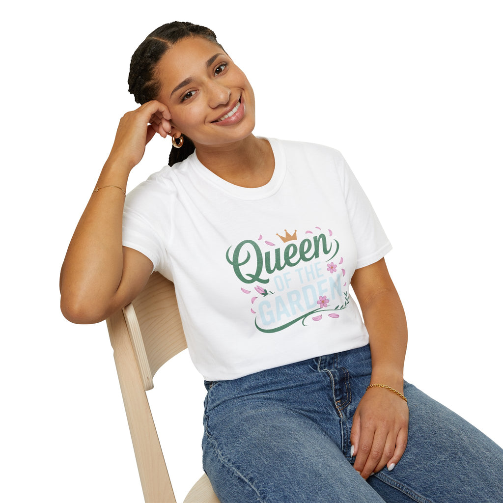 Queen of the Garden T-Shirt — Floral Gardener Gift
