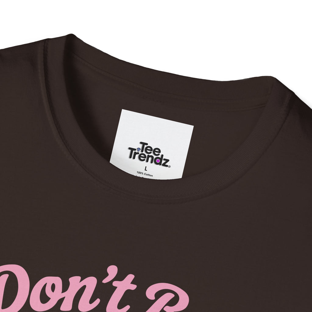Don't Be a Bitch T-Shirt — Retro Cartoon Floral Graphic Tee